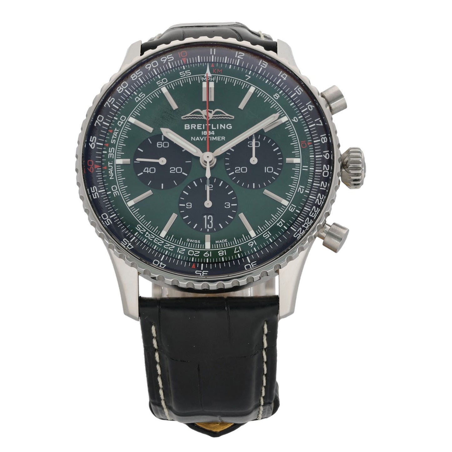 Breitling Navitimer B01 Chronograph AB0137 46mm Stainless Steel Watch