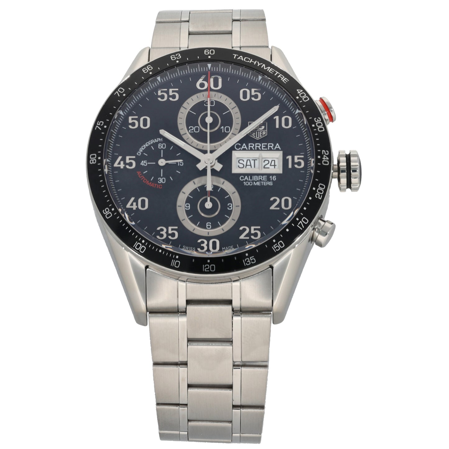 Tag Heuer Carrera CV2A10 43mm Stainless Steel Watch