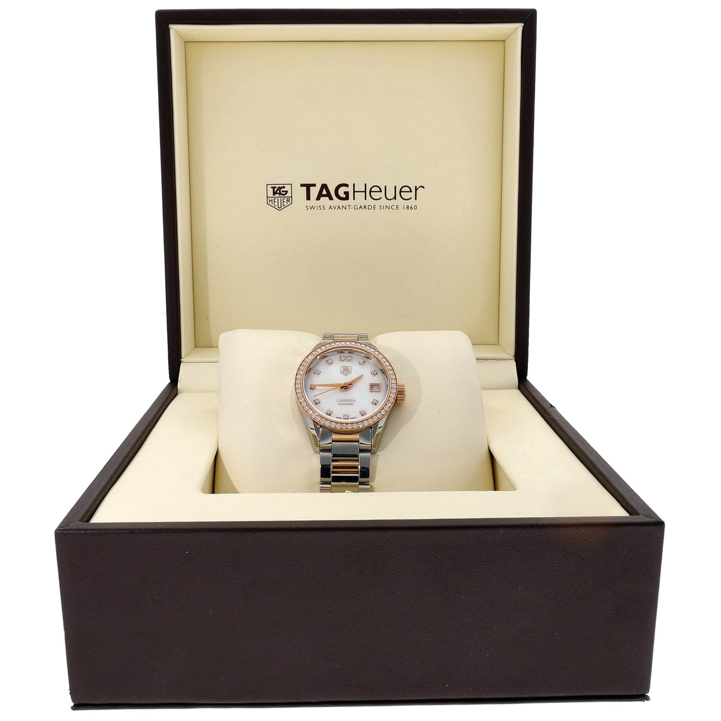 Tag Heuer Carrera WAR2453 28mm Bi-Colour Watch