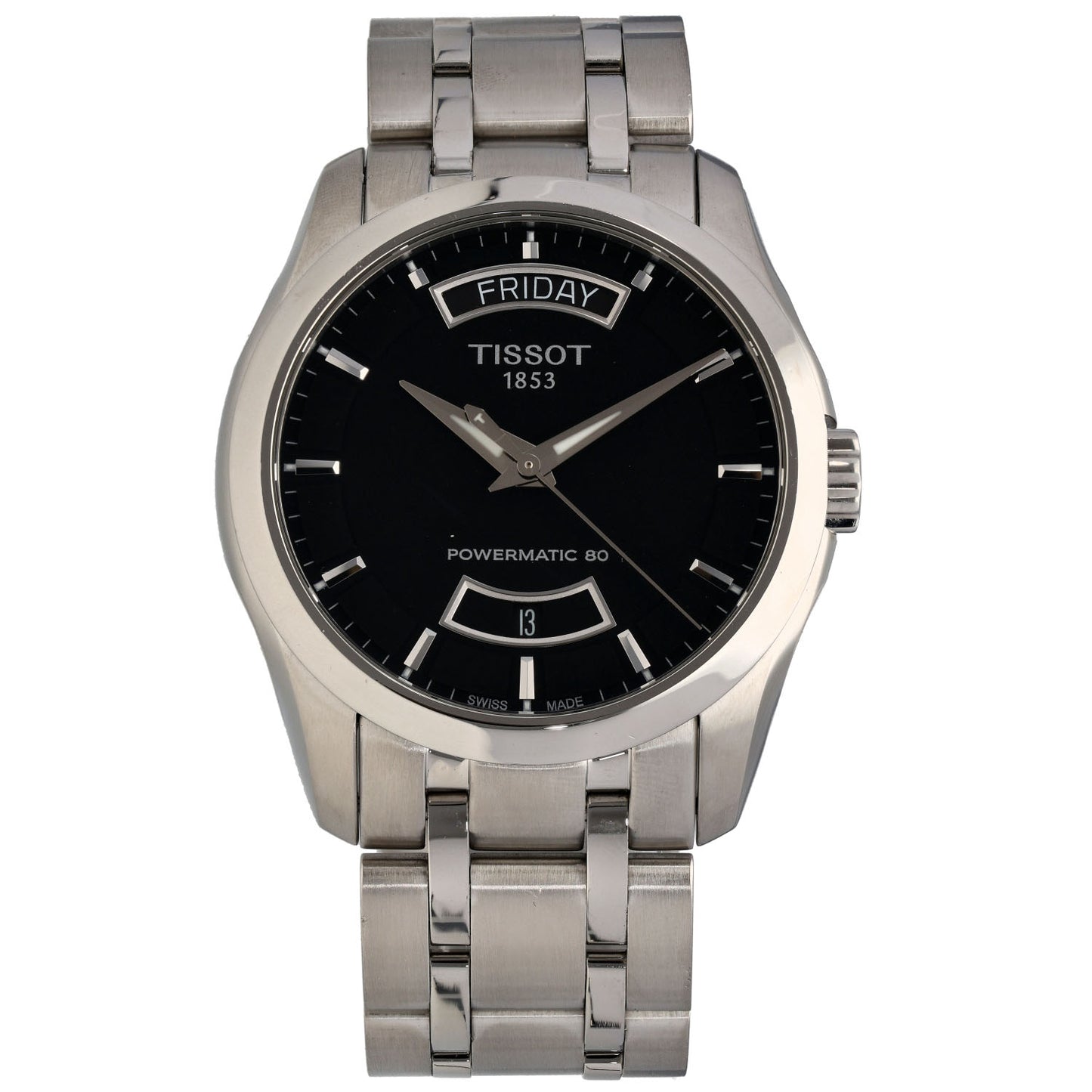 Tissot Couturier Powermatic 80 T035407 A 39mm Stainless Steel Watch