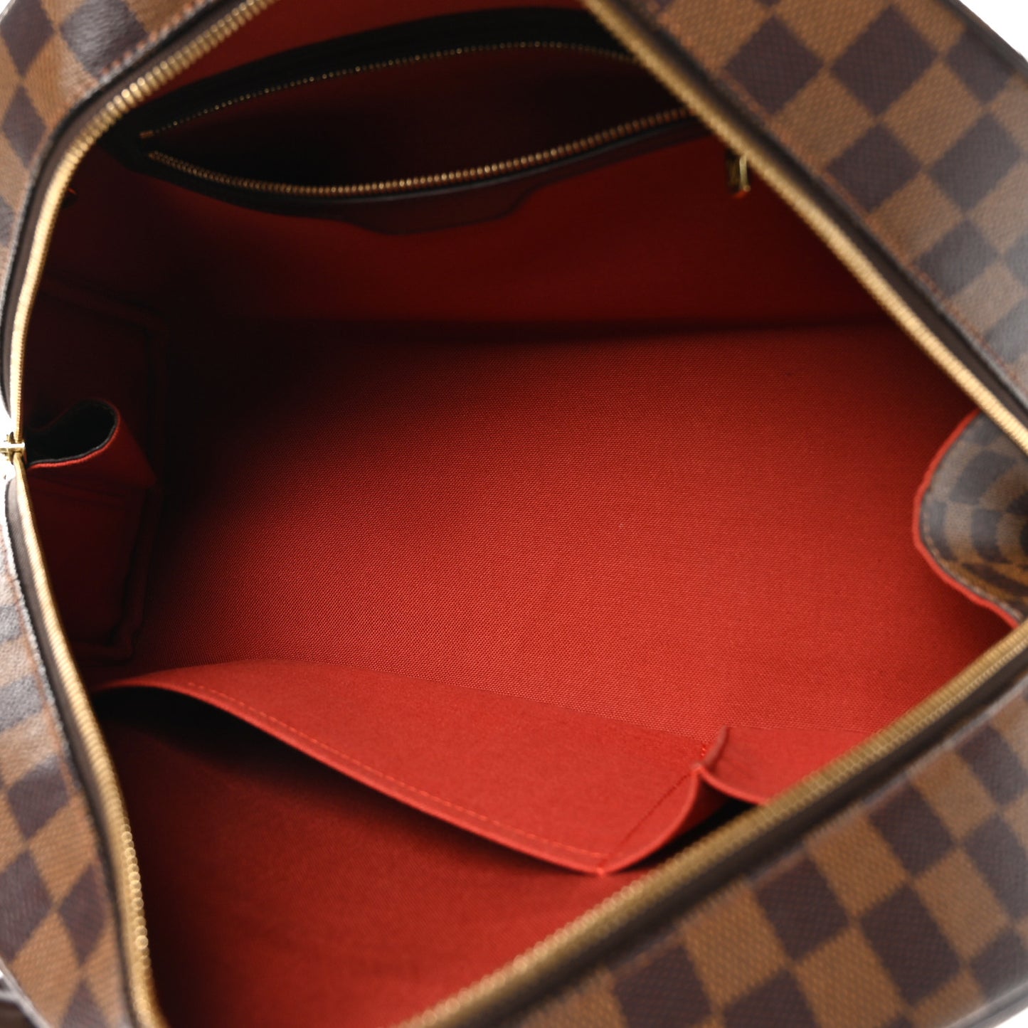 Louis Vuitton Nolita Damier Ebene Coated Canvas Bag - Brown