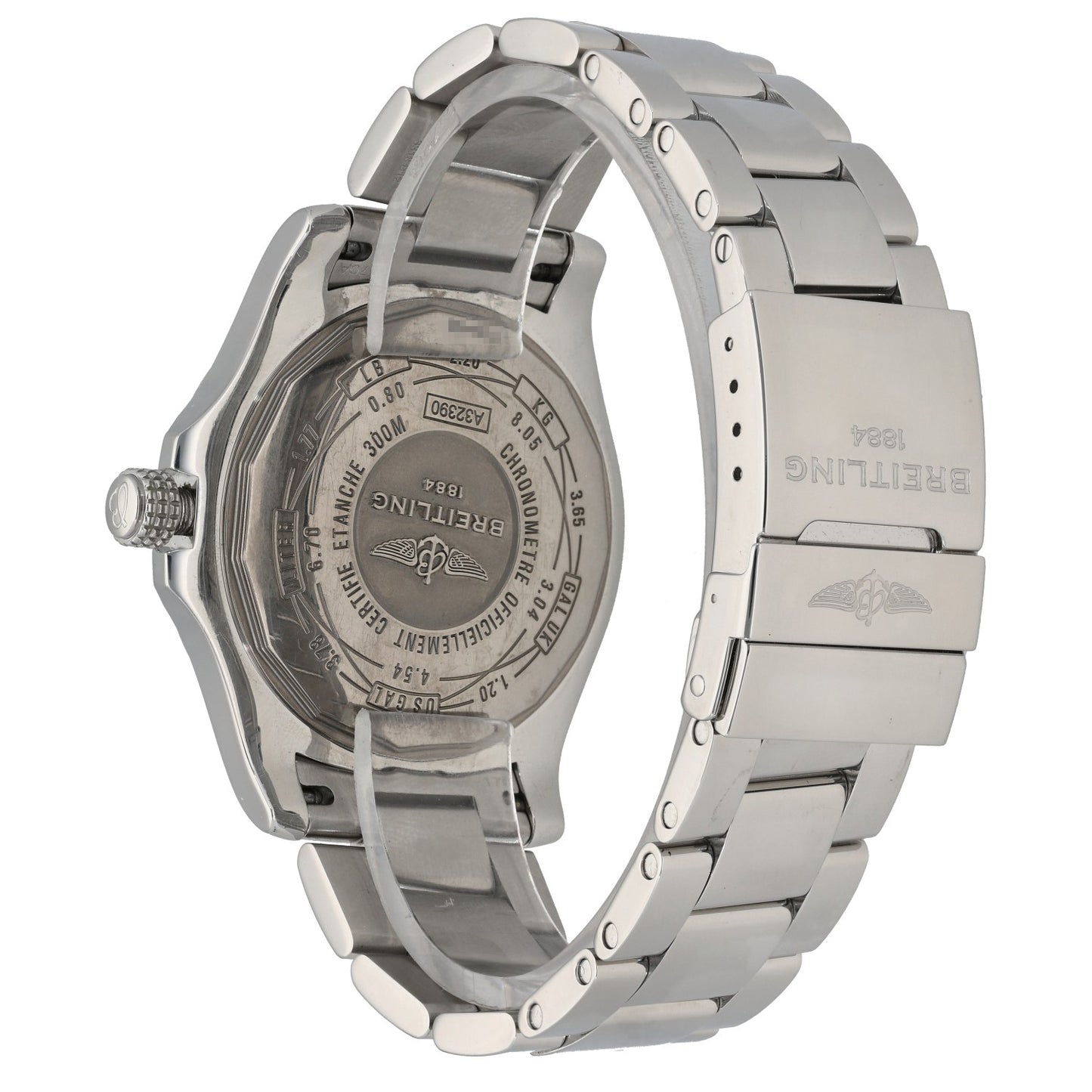 Breitling Avenger II GMT A32390 43mm Stainless Steel Watch