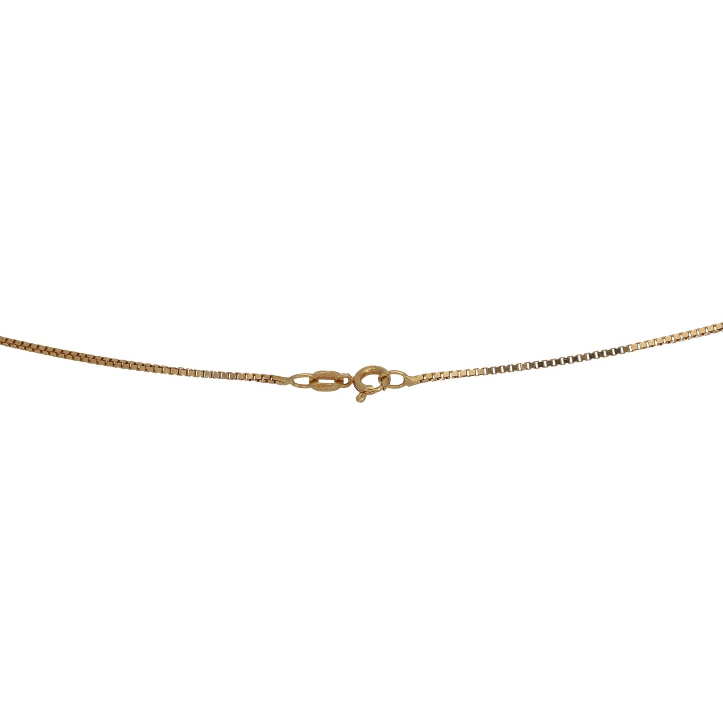 18ct Gold 0.15ct Diamond Fancy Necklace 16"