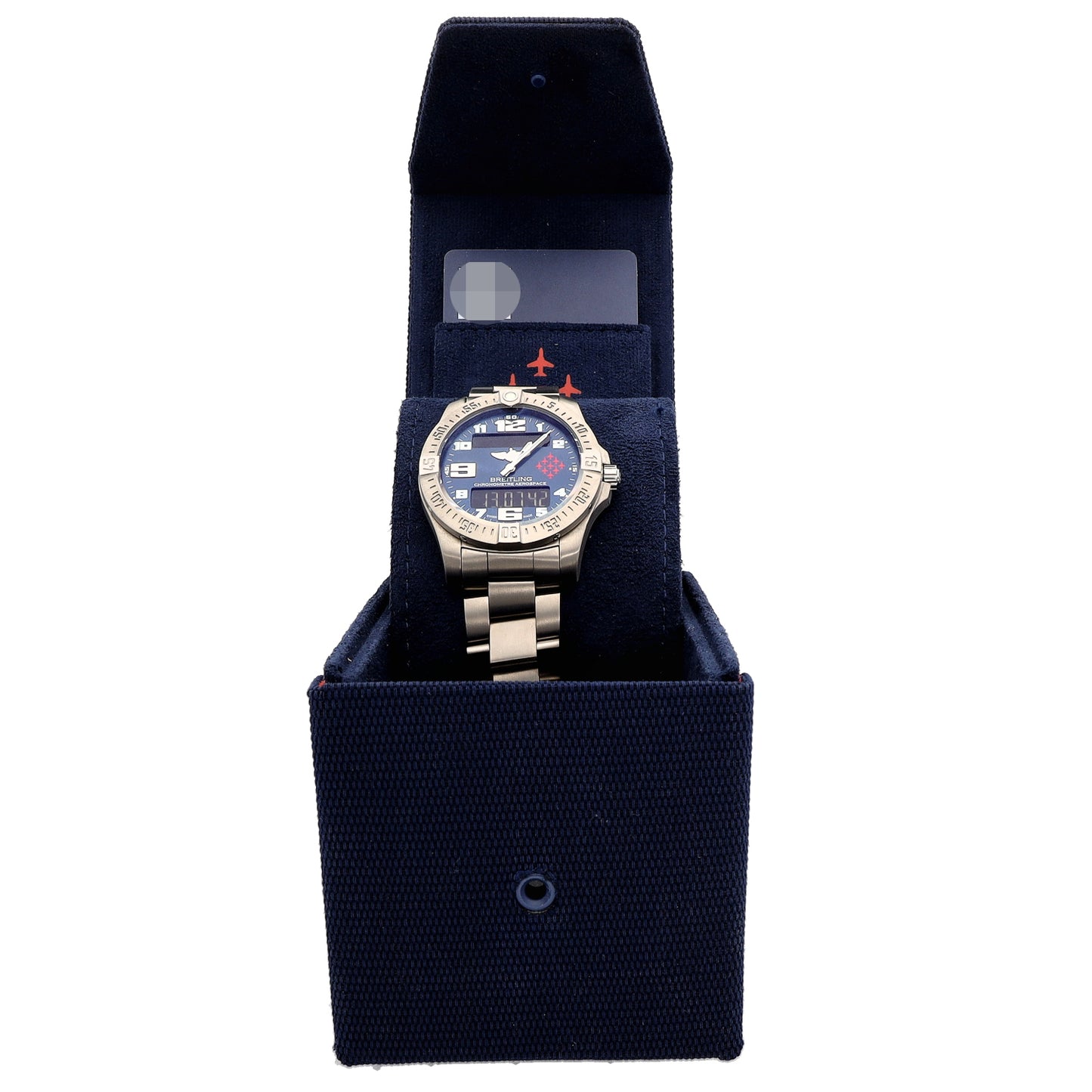 Breitling Aerospace E79363 43mm Titanium Watch