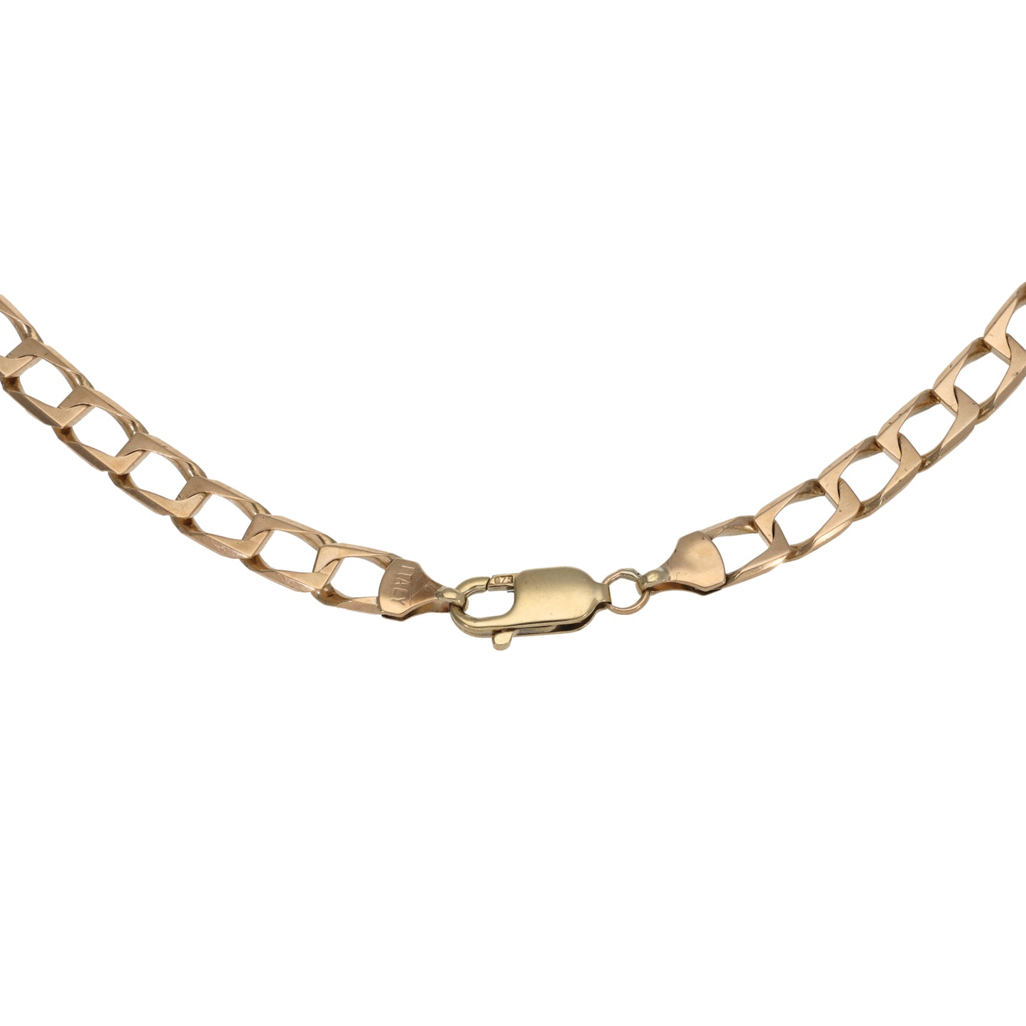 9ct Gold Curb Chain 20"