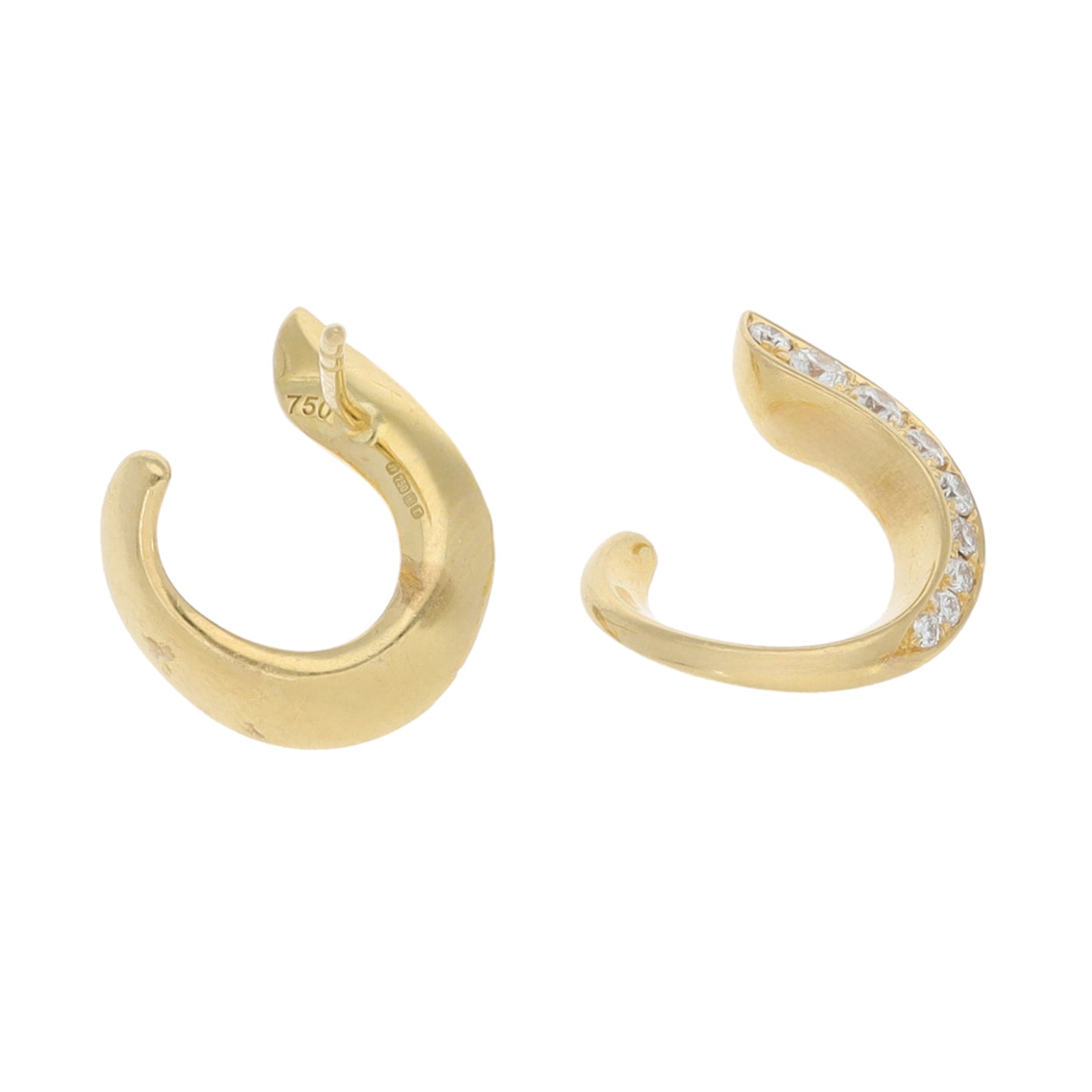 18ct Gold 0.36ct Diamond Dress/Cocktail Earrings