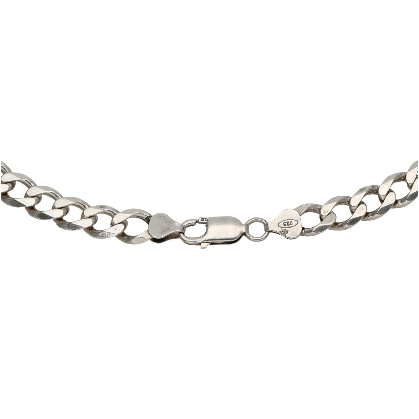 Sterling Silver Curb Chain 23"