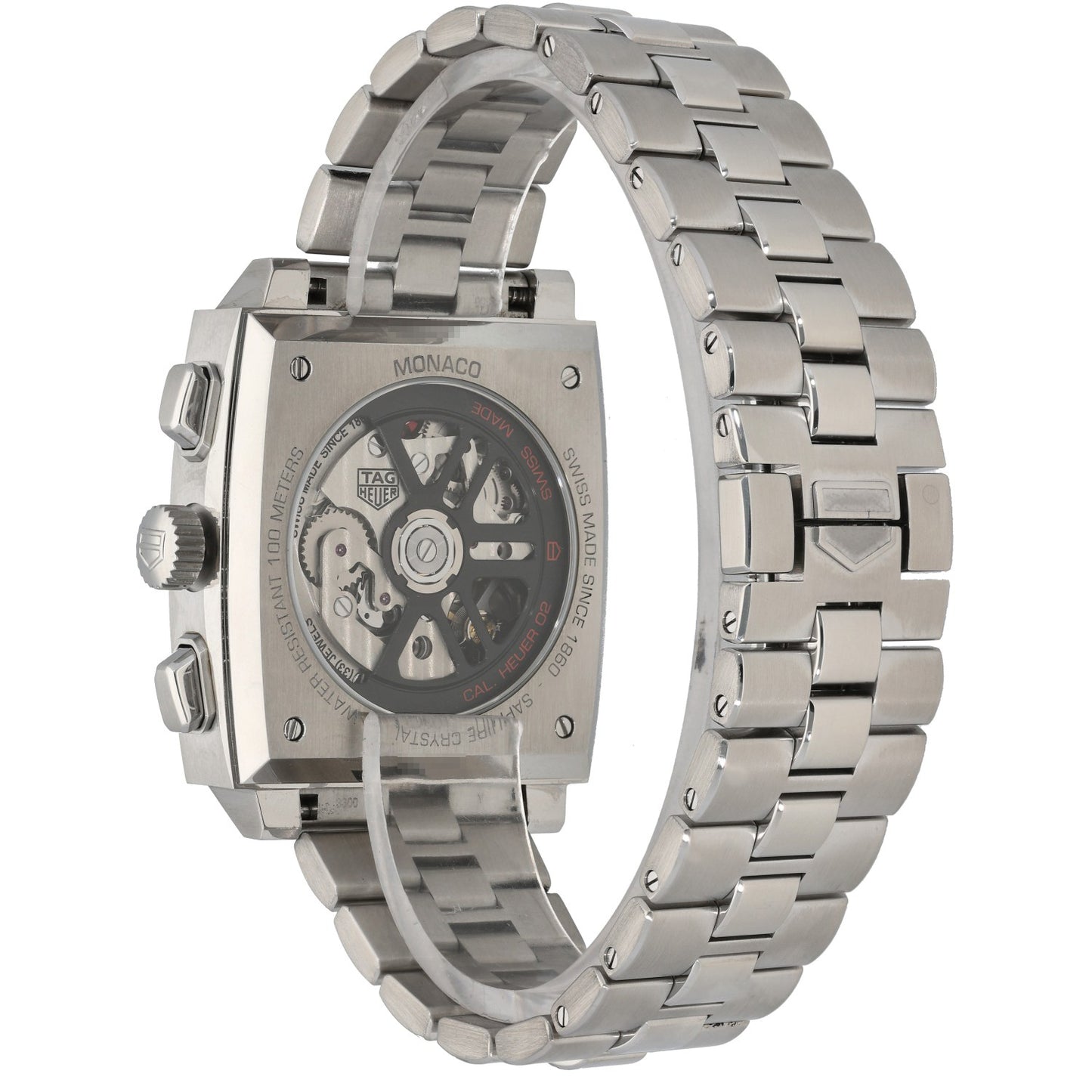 Tag Heuer Monaco CBL2111 39mm Stainless Steel Watch