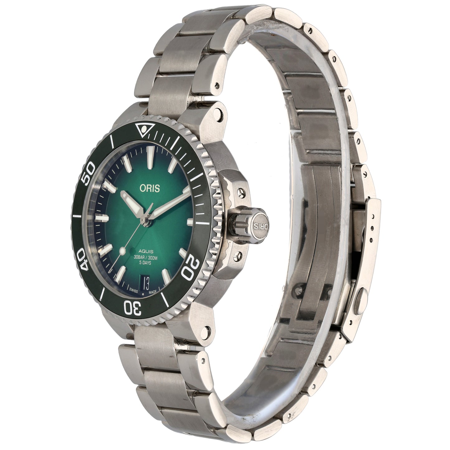 Oris Aquis Date 7769 41.5mm Stainless Steel Watch