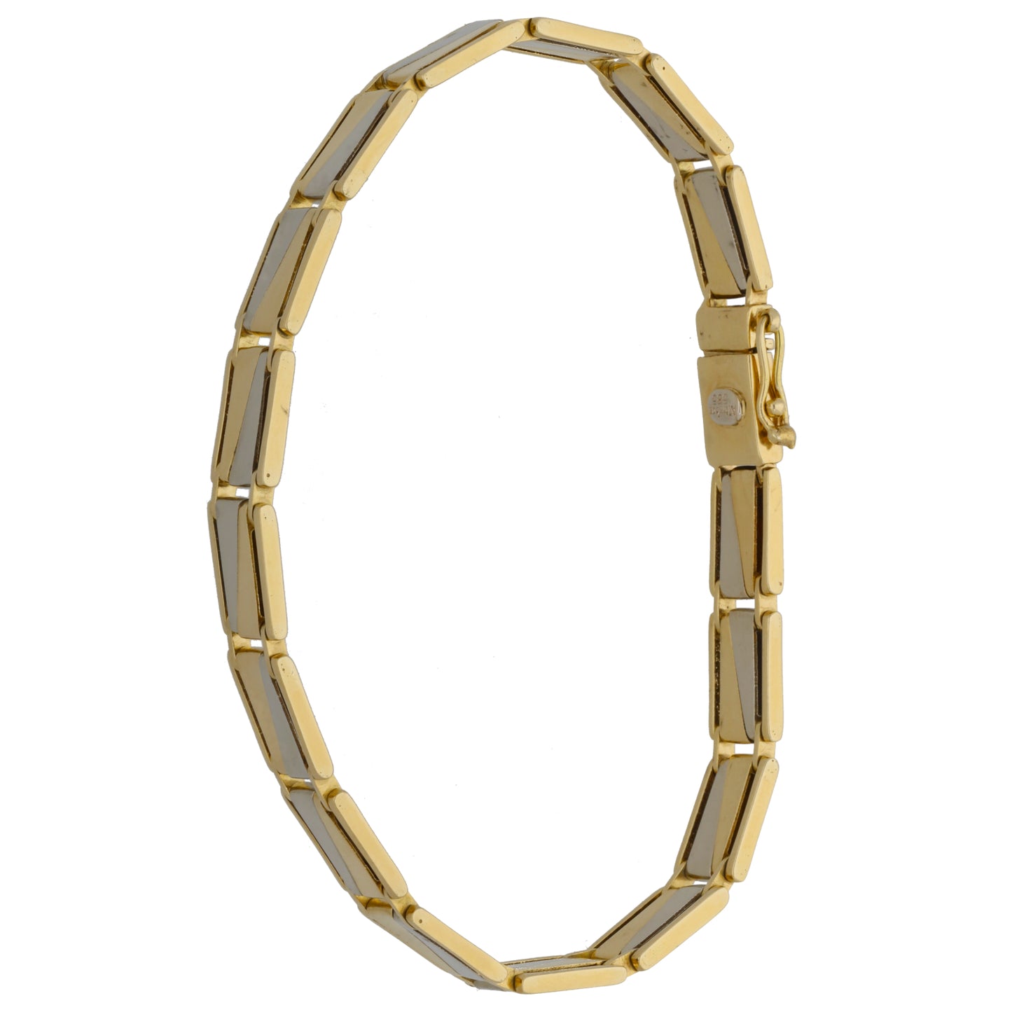 14ct Bicolour Gold Fancy Bracelet