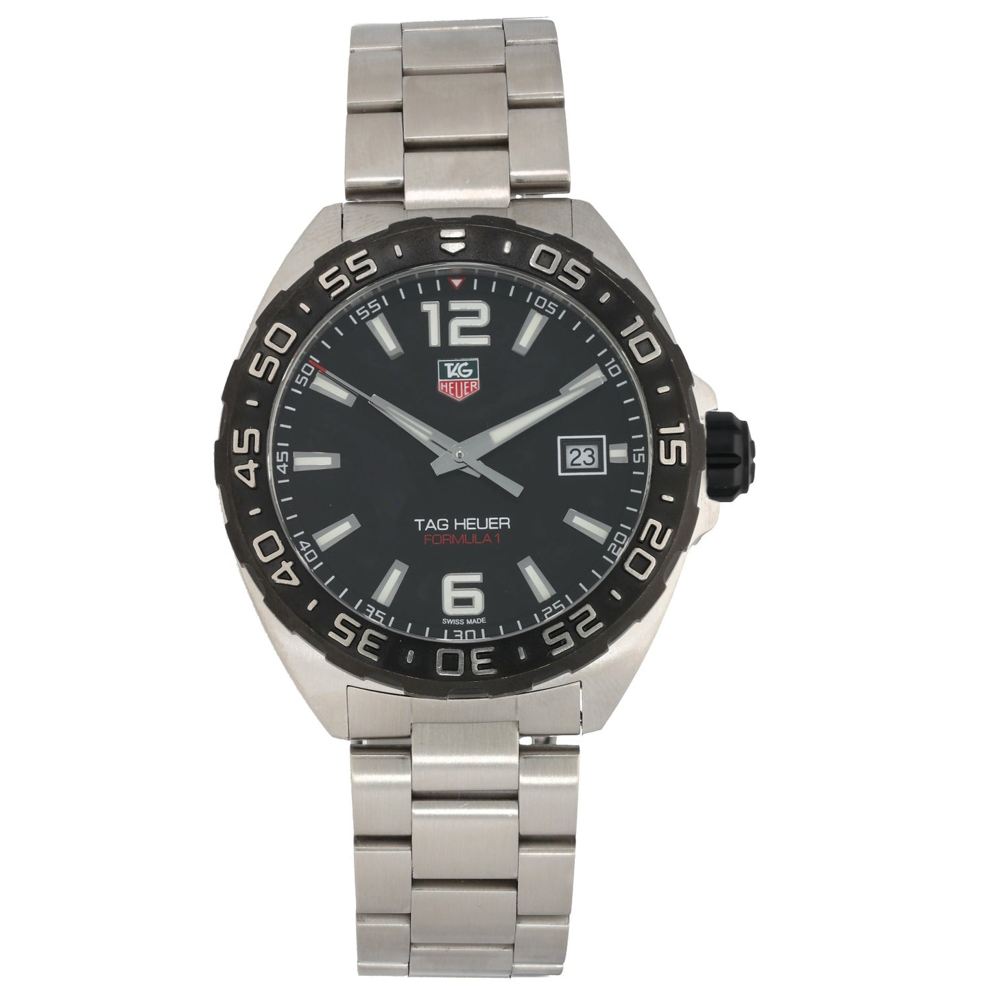 Tag Heuer Formula 1 WAZ1110 41mm Stainless Steel Watch