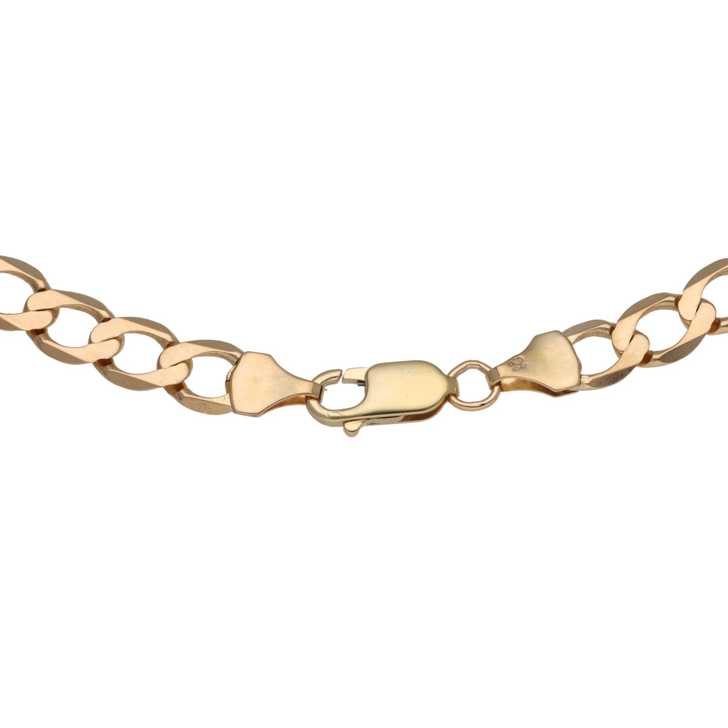 9ct Gold Curb Chain 20"