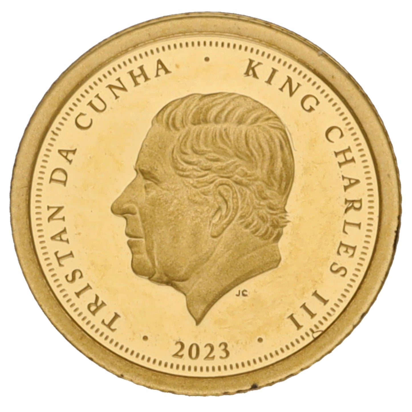 22ct Gold King Charles III Eighth Sovereign Coin 2023