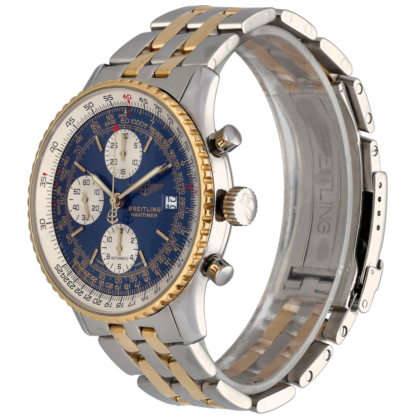 Breitling Old Navitimer D13022 41mm Bi-Colour Watch