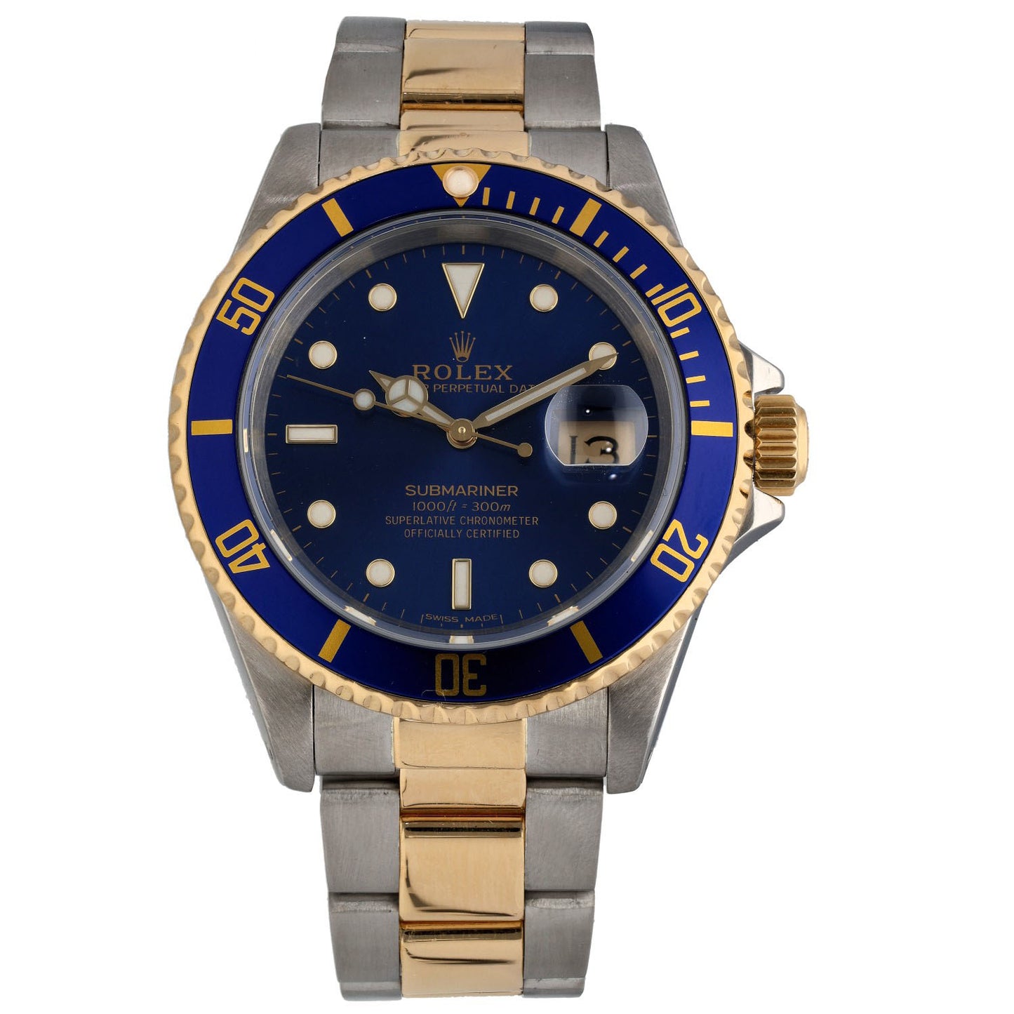 Rolex Submariner 16613 40mm Bi-Colour Watch