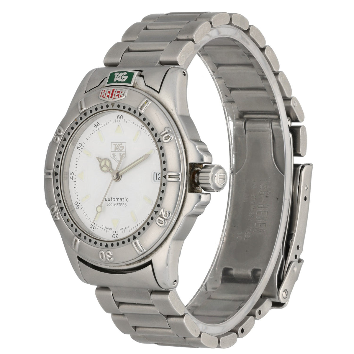Tag Heuer 4000 Series WF2110-K 38mm Stainless Steel Watch