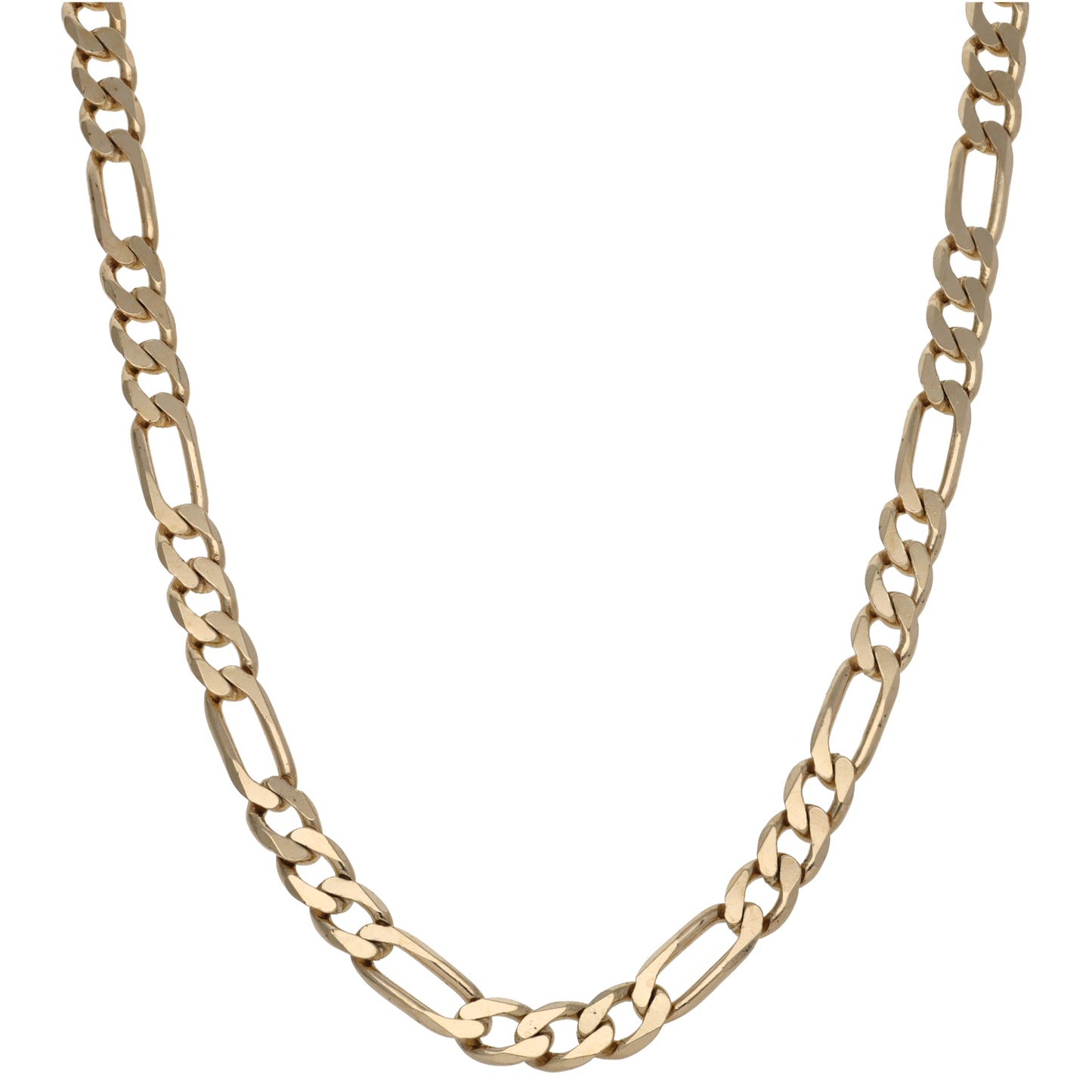 9ct Gold Figaro Chain 18"