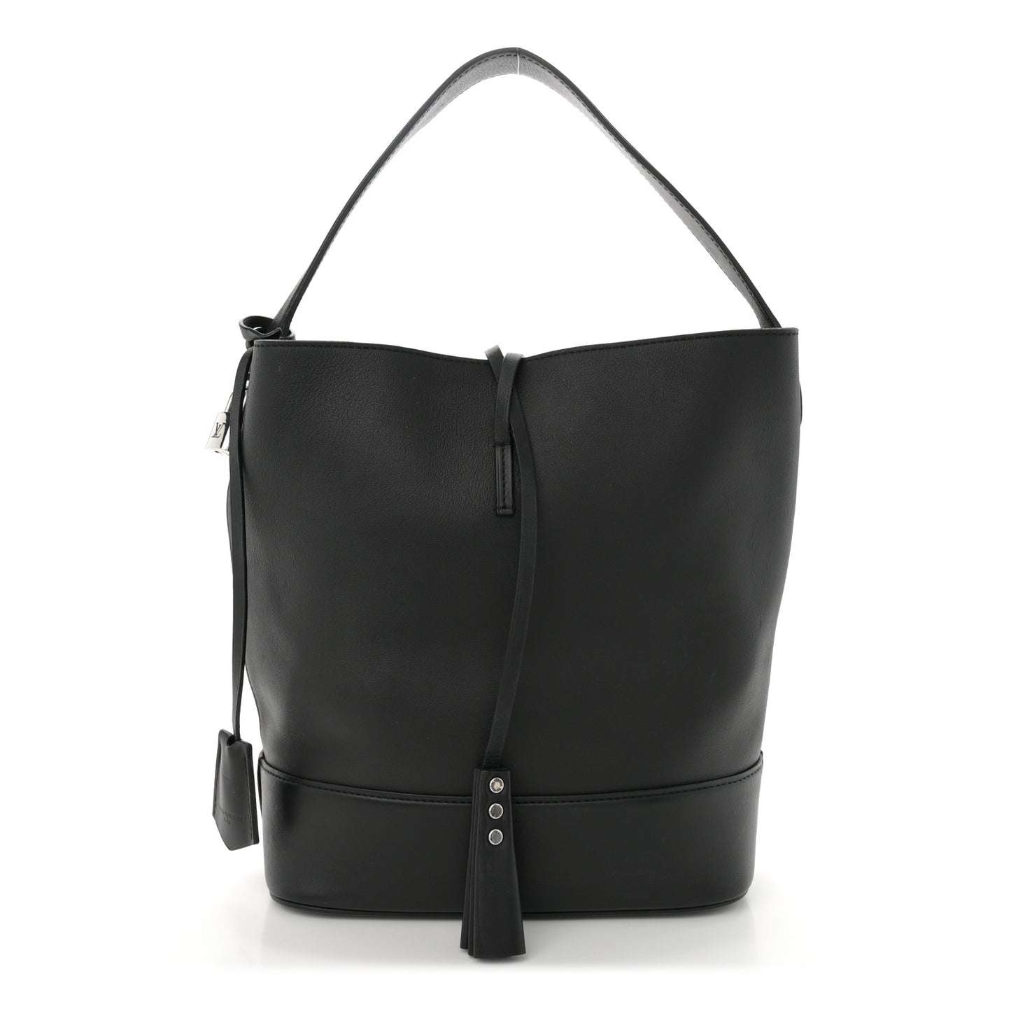 Louis Vuitton Cuir Nuance NN14 GM Calfskin Leather Bag - Black