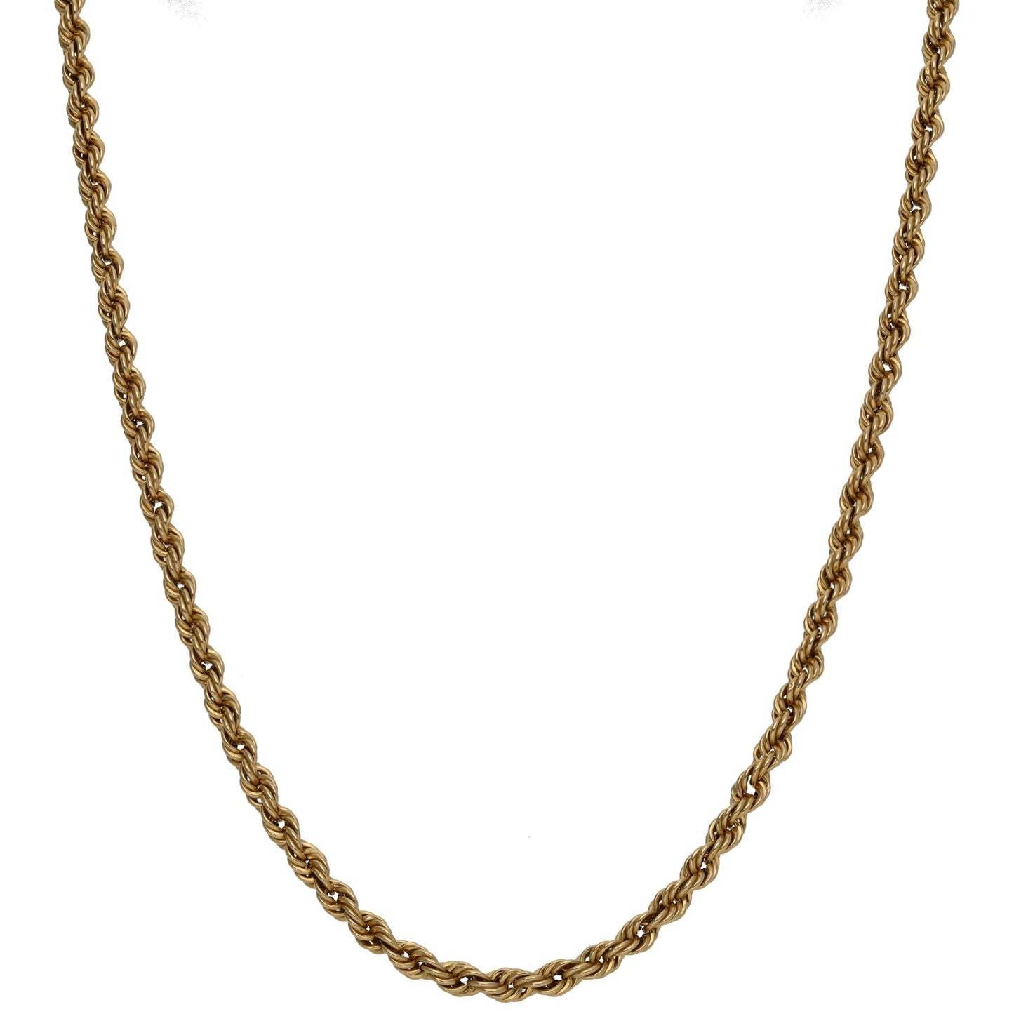 9ct Gold Rope Chain 21"
