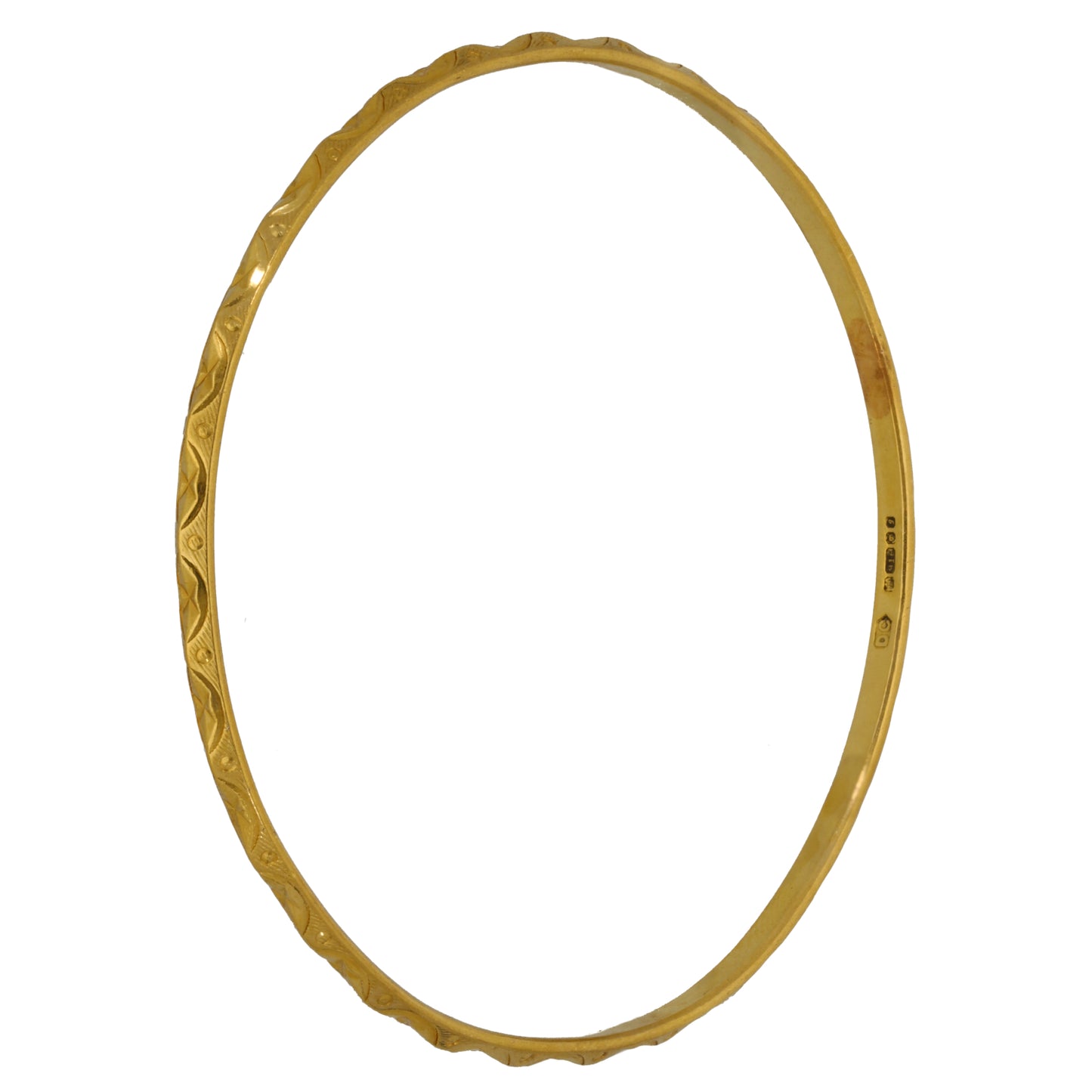 22ct Gold Bangle