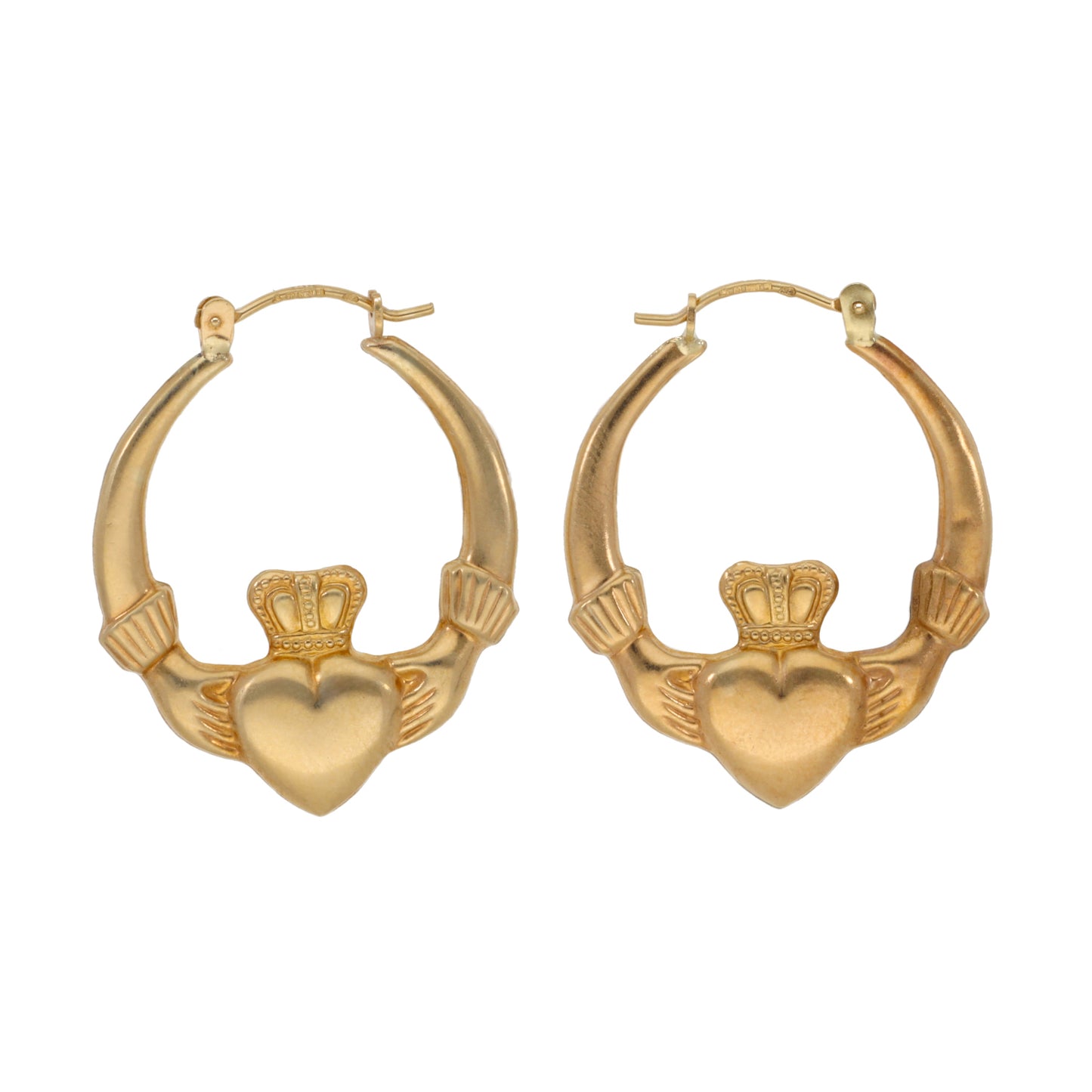 9ct Gold Creole Earrings