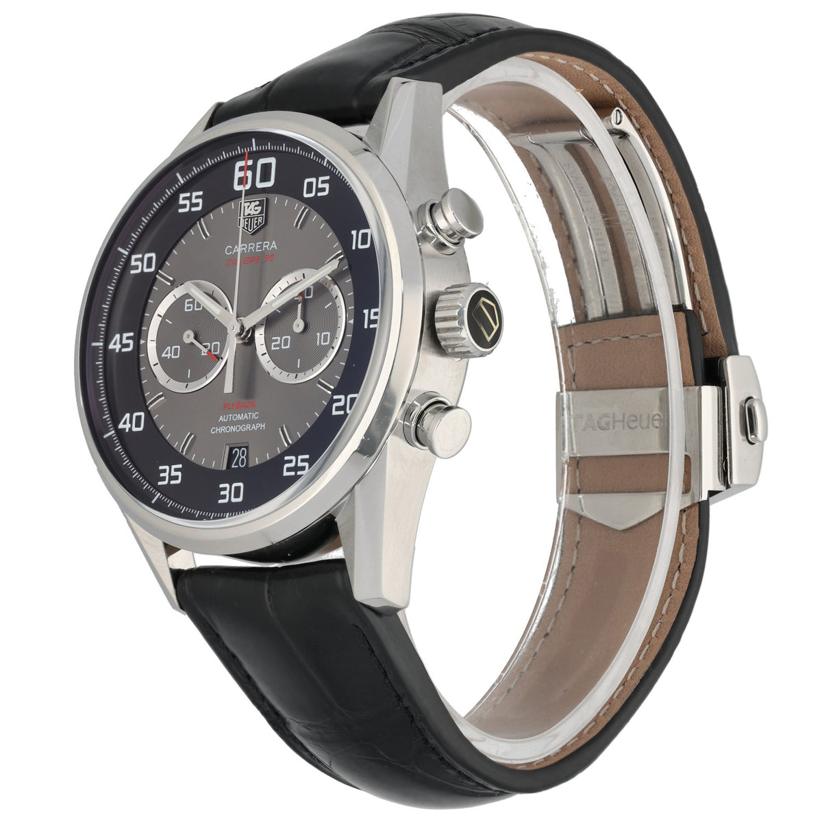 Tag Heuer Carrera Flyback CAR2B10 43mm Stainless Steel Watch