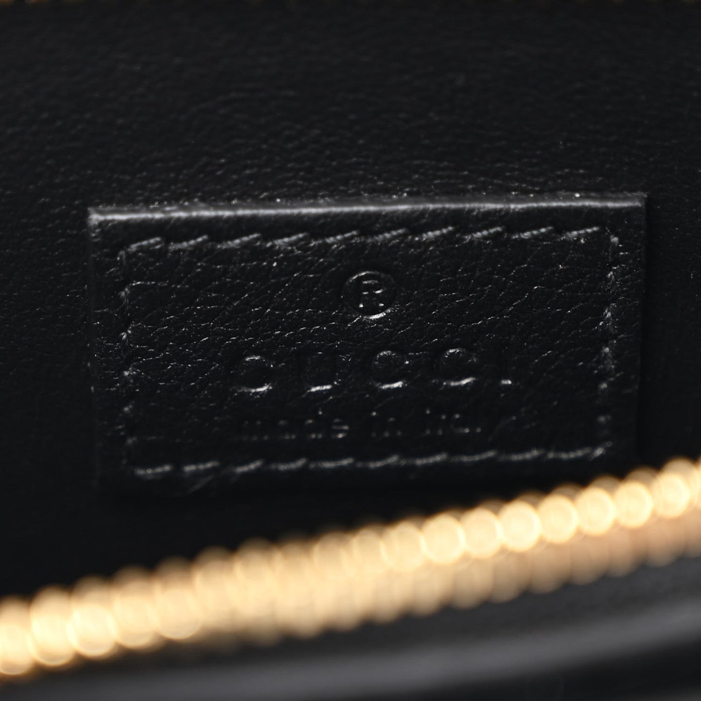 Gucci Blondie Belt Calfskin Leather Bag - Black