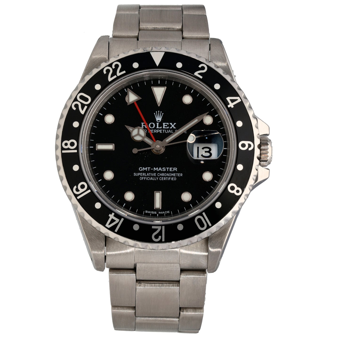 Rolex GMT Master 16700 40mm Stainless Steel Watch