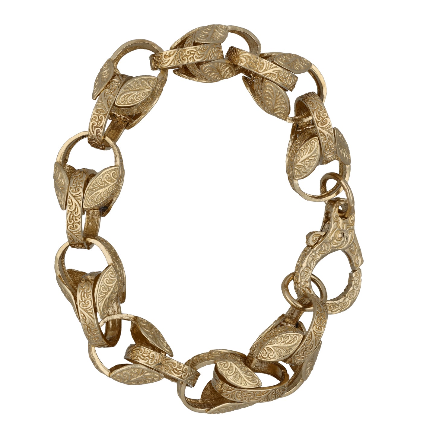 9ct Gold Tulip Bracelet