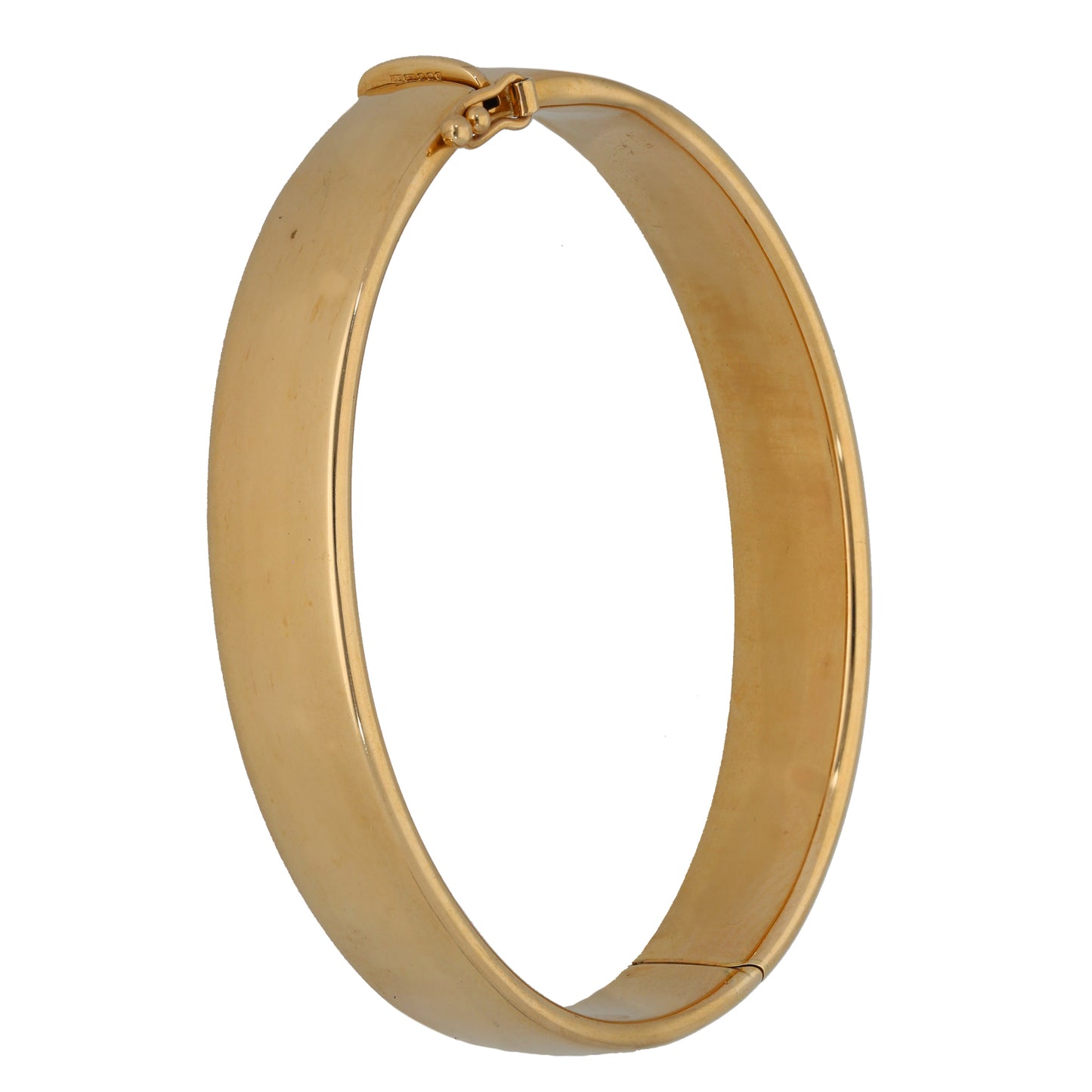 9ct Gold Hinged/Clasp Bangle