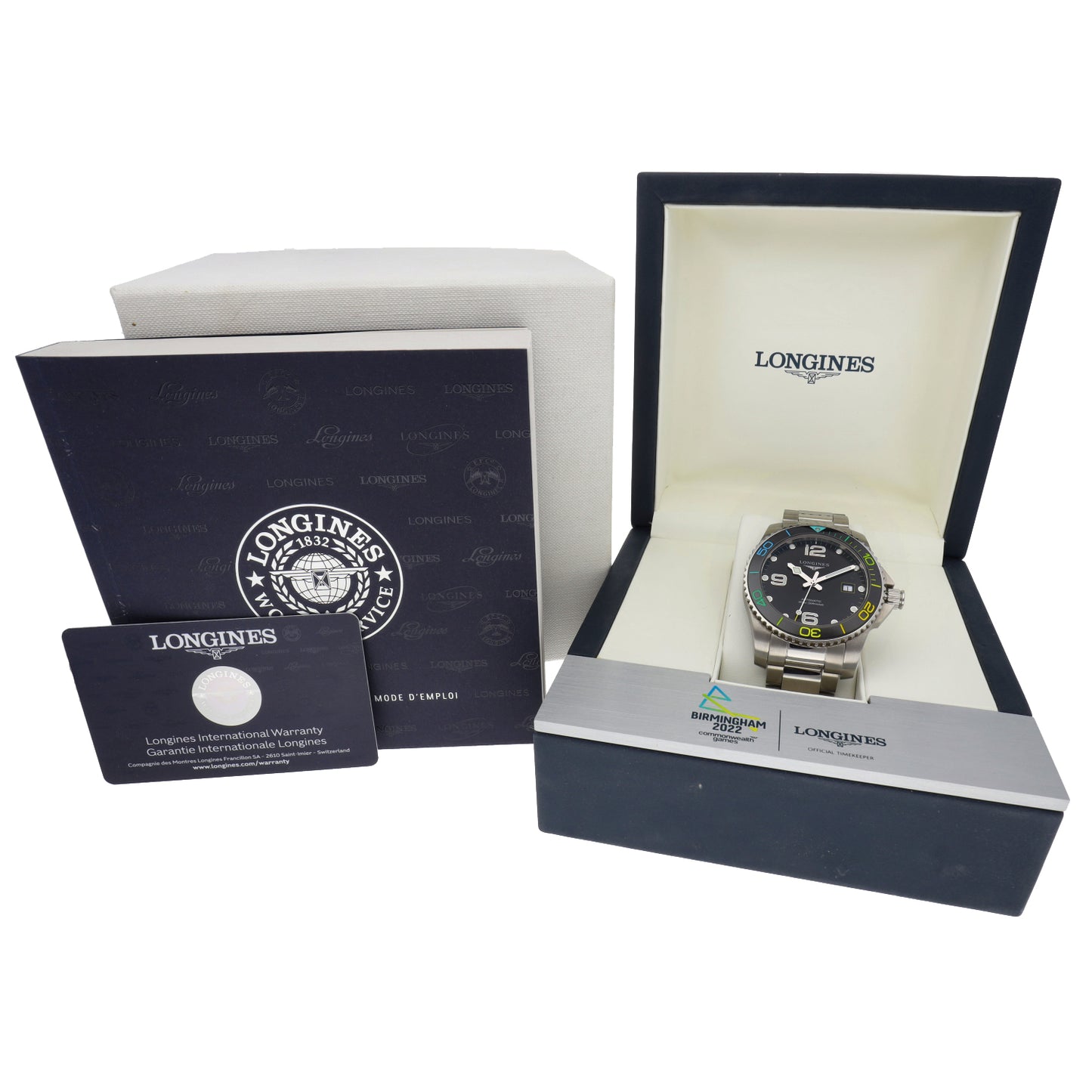 Longines Hydro Conquest L3.781.4 41mm Stainless Steel Watch