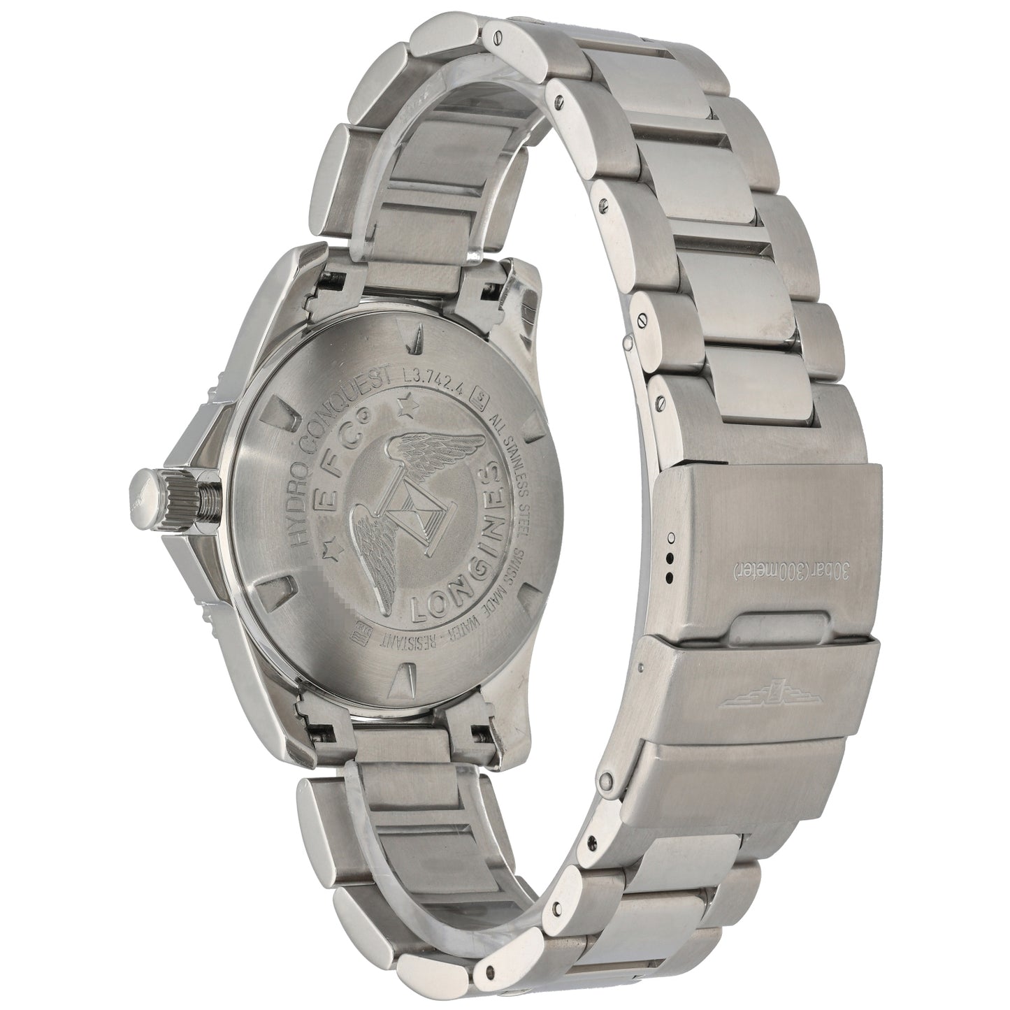 Longines Hydro Conquest L3.742.4.96.6 41mm Stainless Steel Watch