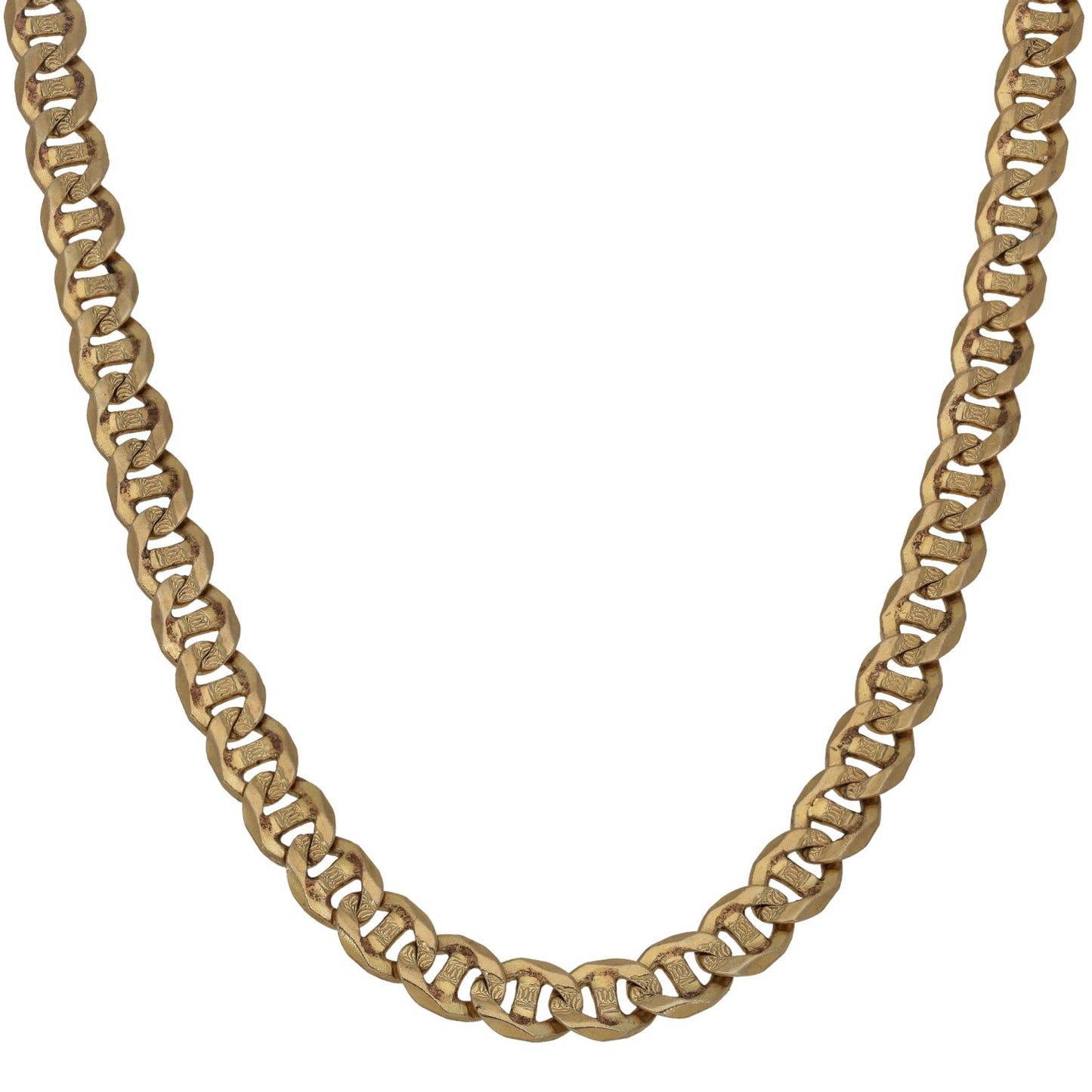 9ct Gold Anchor Chain 18"