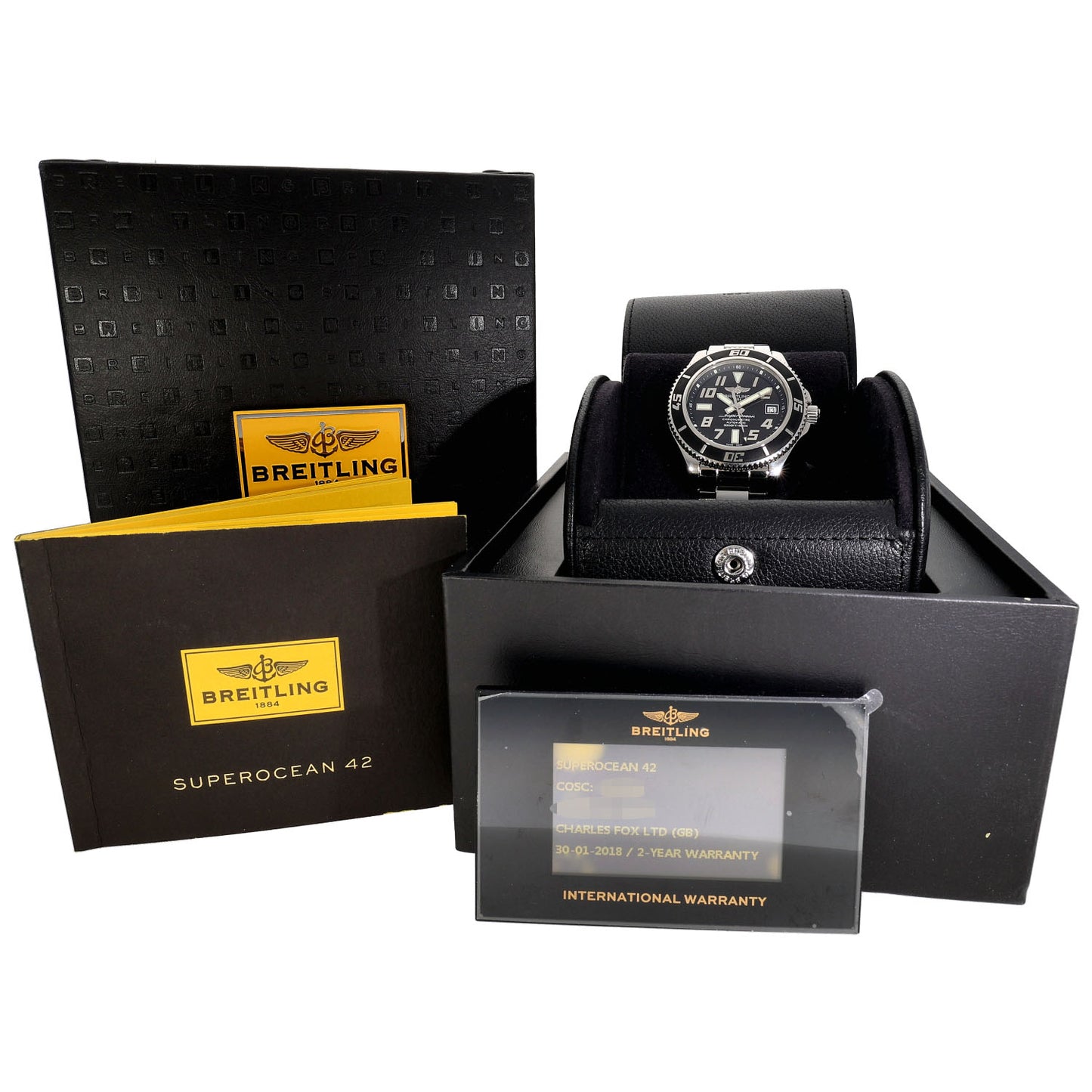 Breitling Superocean II A17364 42mm Stainless Steel Watch