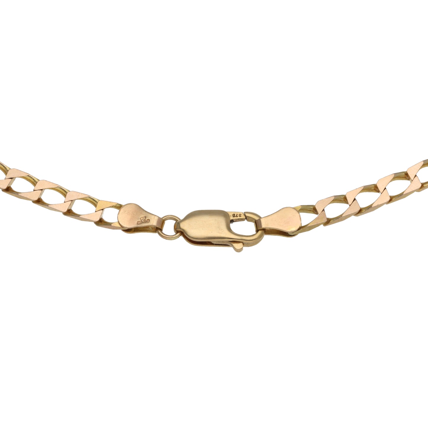 9ct Gold Curb Chain 24"