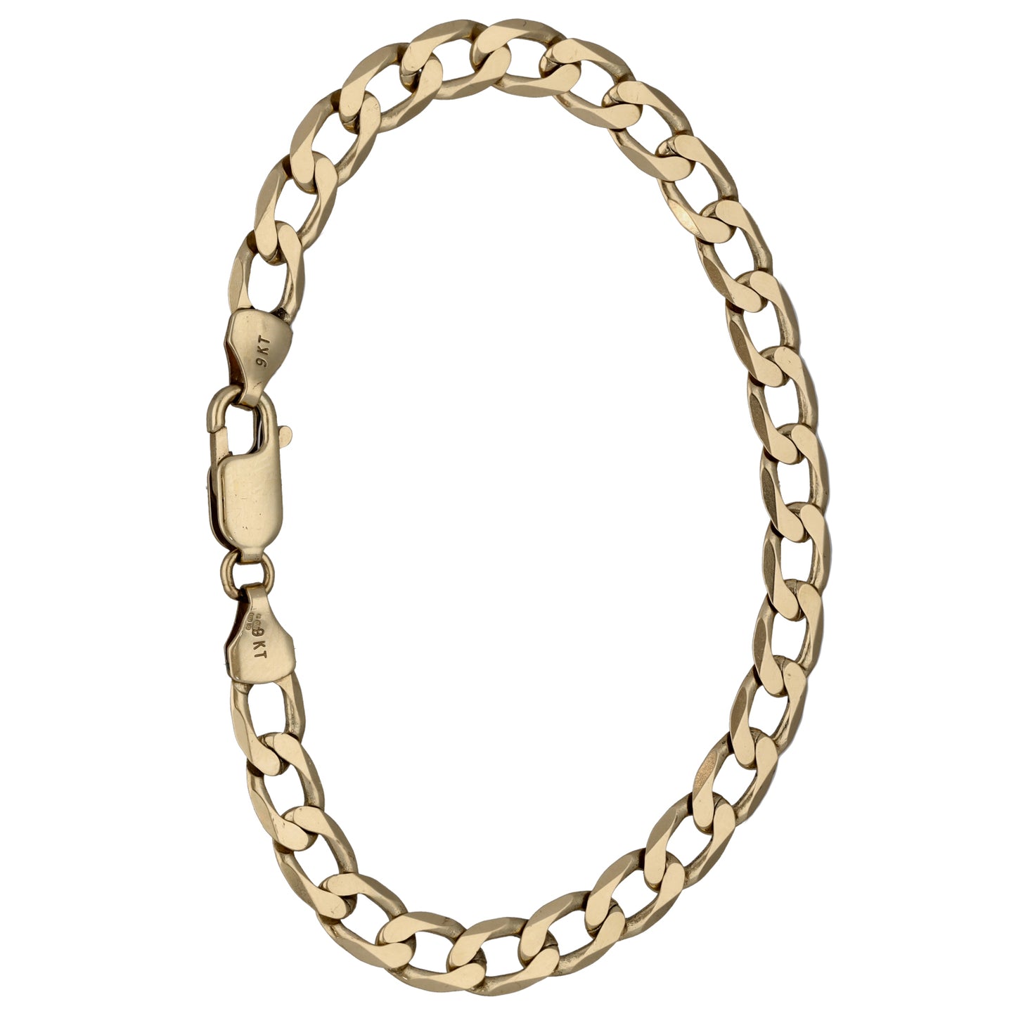 9ct Gold Curb Bracelet