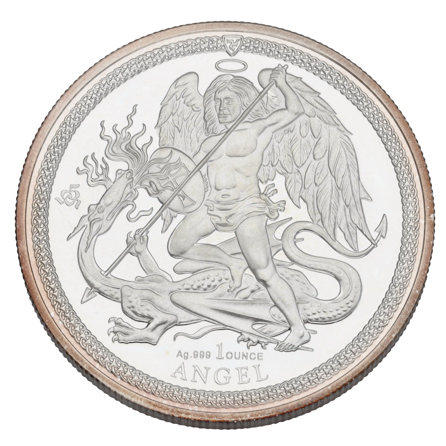 Fine Silver Isle Of Man Angel 1 OZ Coin 2020