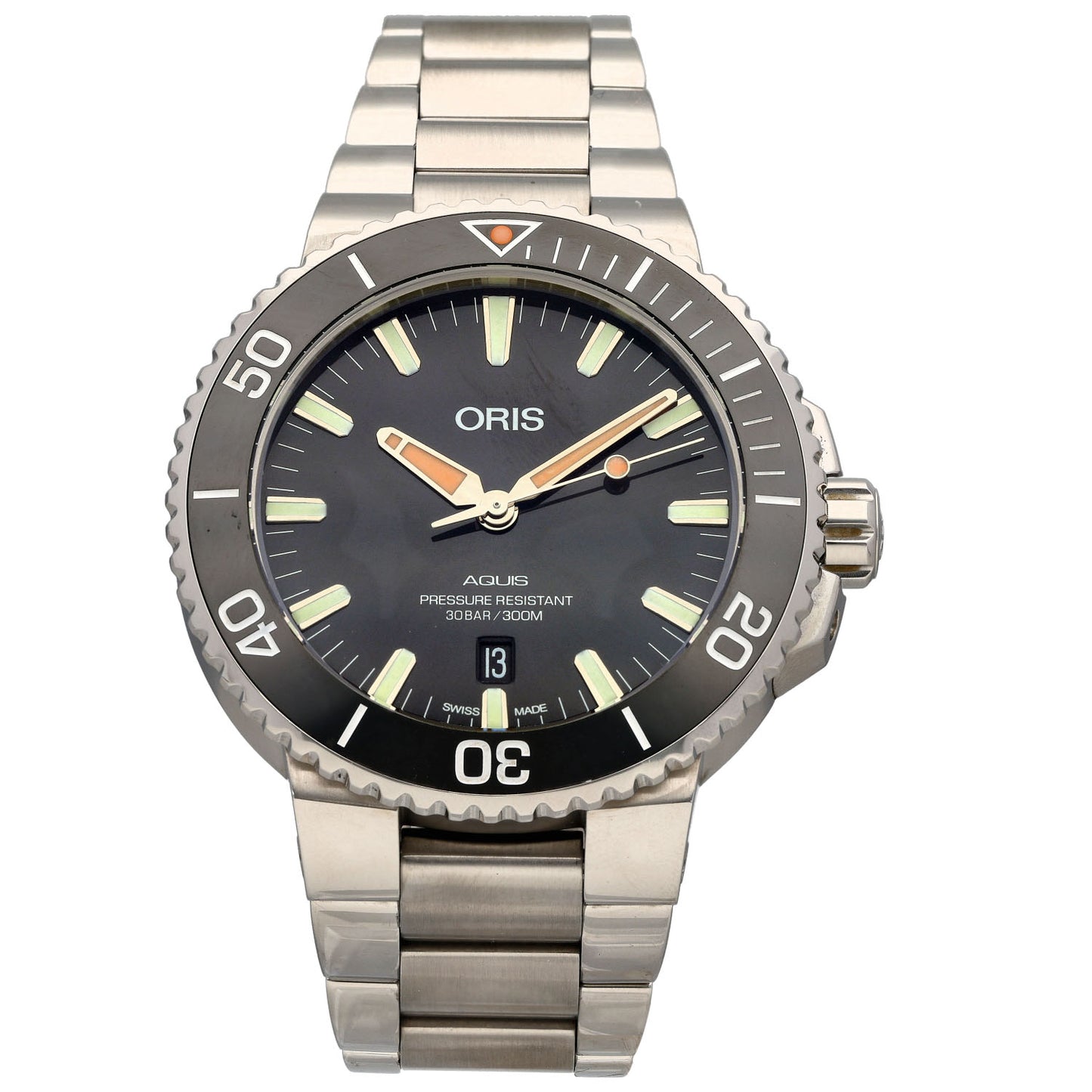 Oris Aquis 7730 43.5mm Stainless Steel Watch