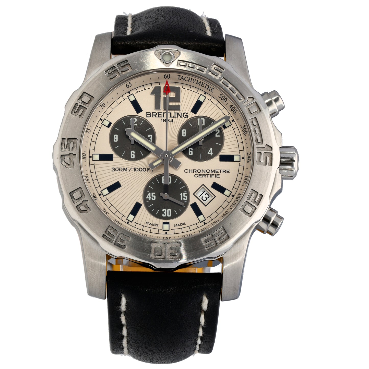 Breitling Colt Chrono II A73387 43mm Stainless Steel Watch