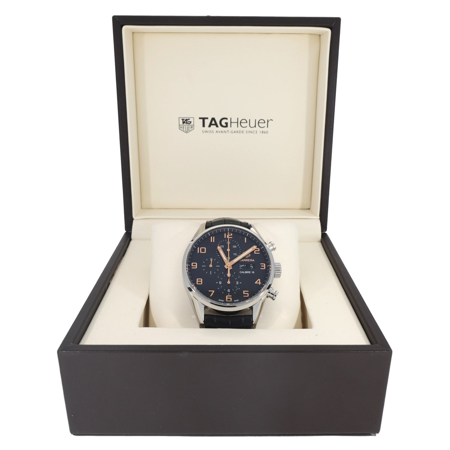 Tag Heuer Carrera CV2A1AB 43mm Stainless Steel Watch