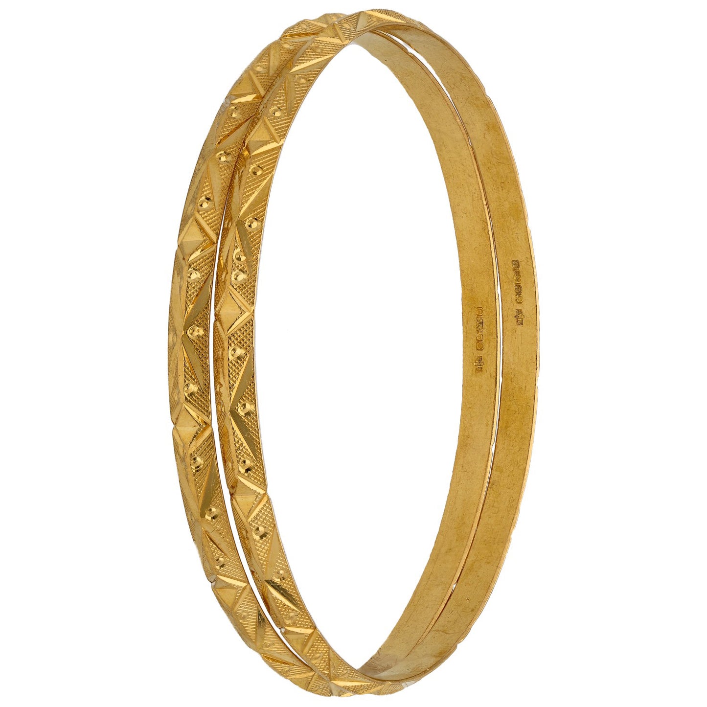 22ct Gold Set of Bangles