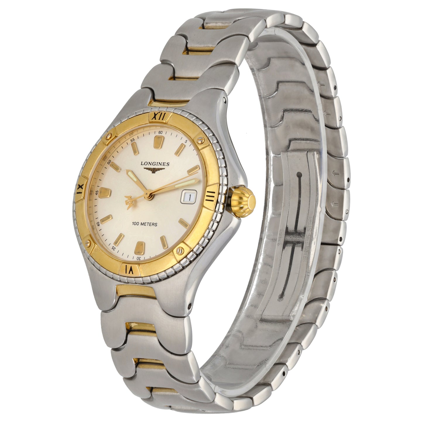 Longines Conquest L3.612.3 38mm Bi-Colour Watch