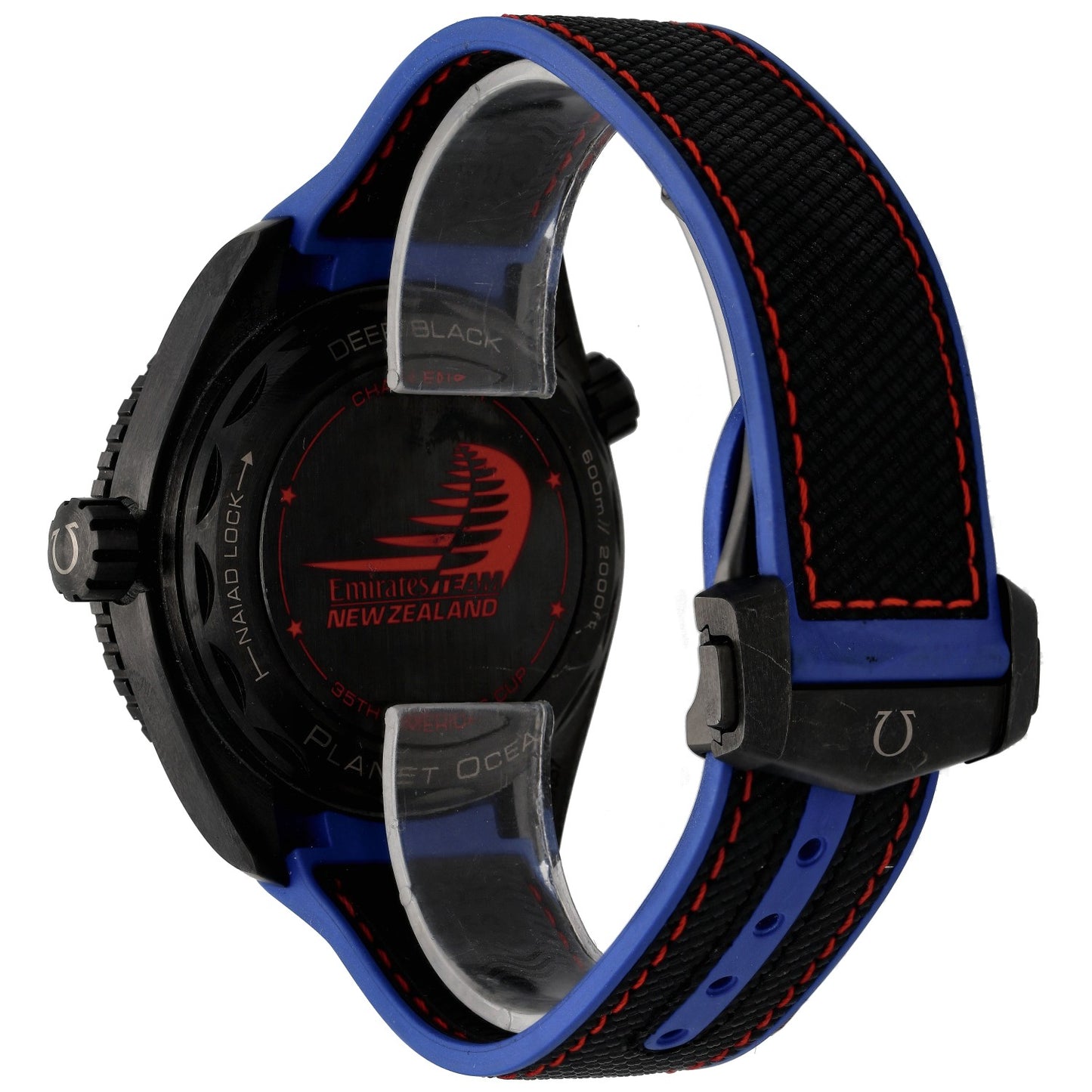 Omega Planet Ocean ETNZ Deep Black 215.92.46.22.01.004 45.5mm Ceramic Watch