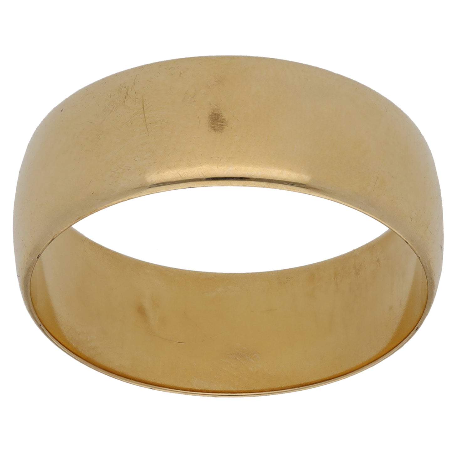 9ct Gold Plain Wedding Ring Size Y