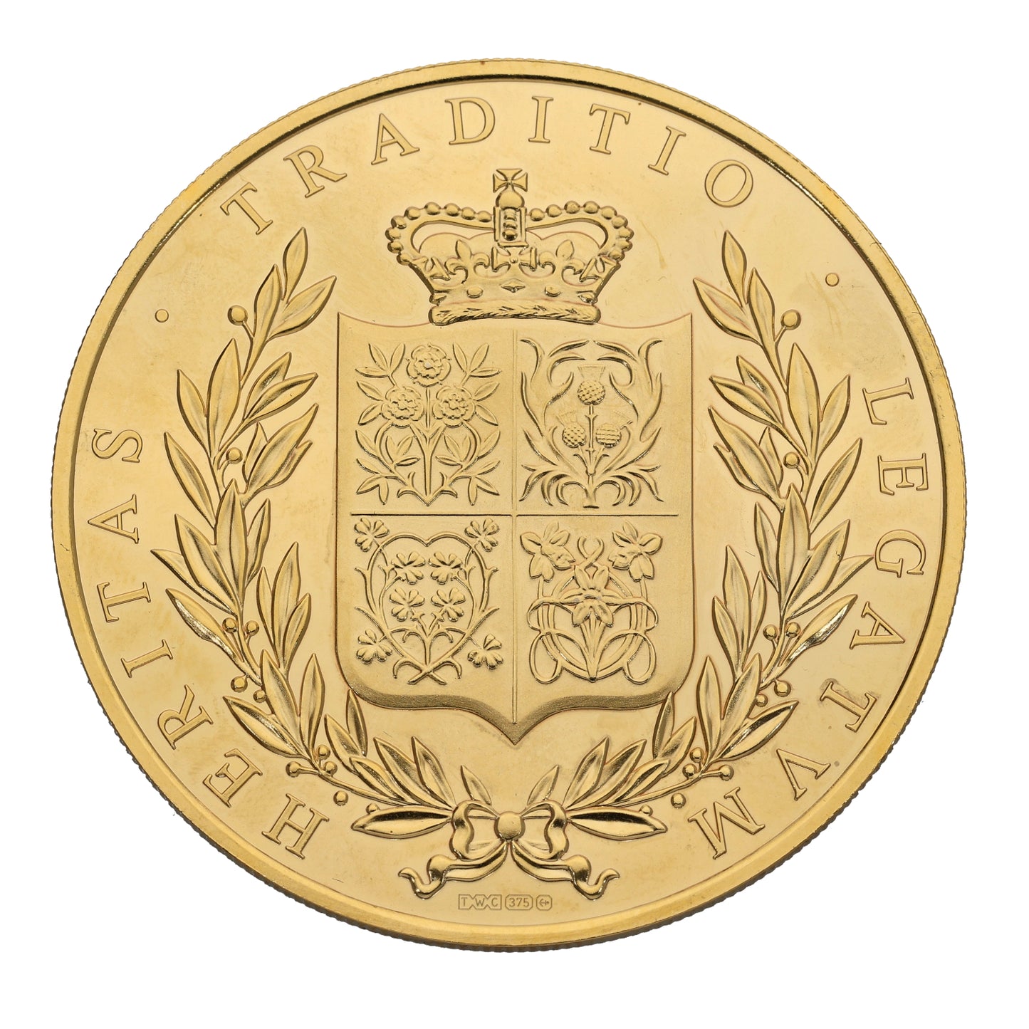 9ct Gold 70th Anniversary Of VE Day Coin