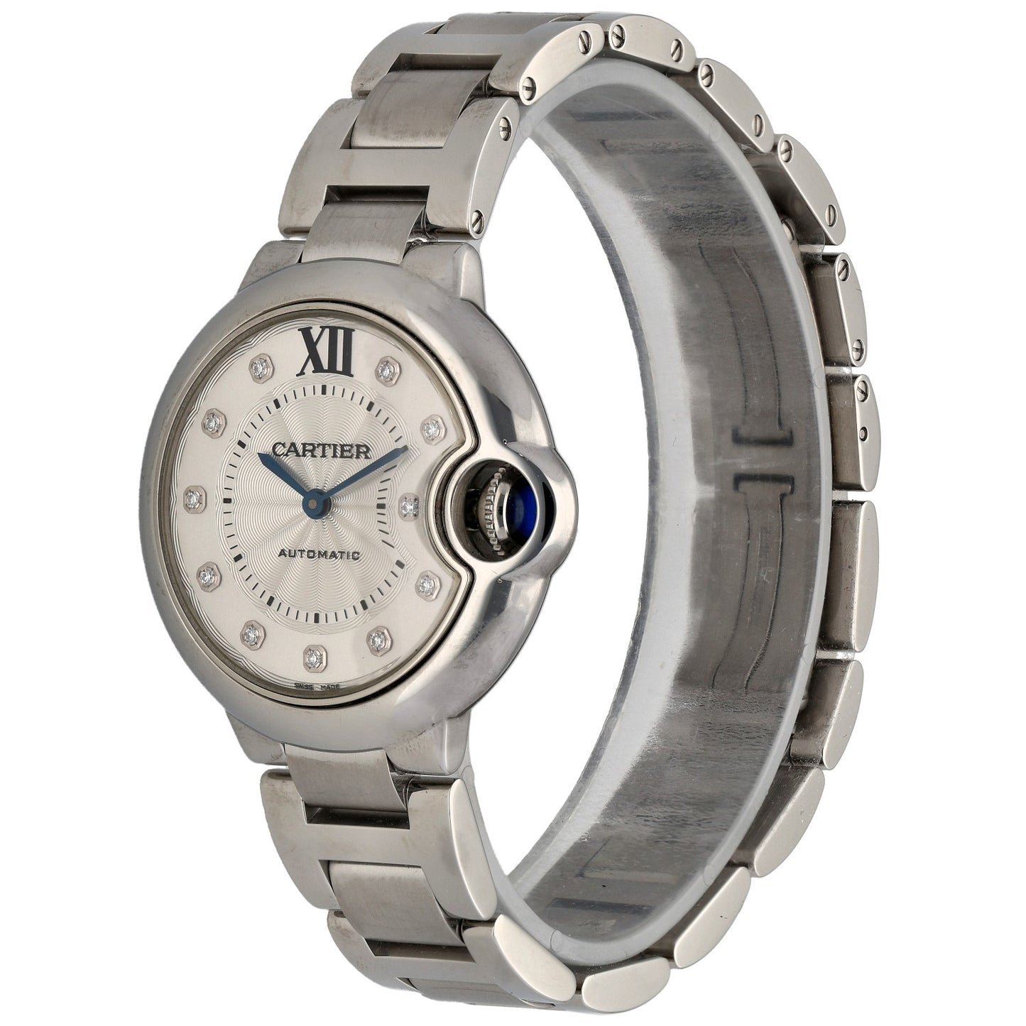 Cartier Ballon Bleu W4BB0021 33mm Stainless Steel Watch