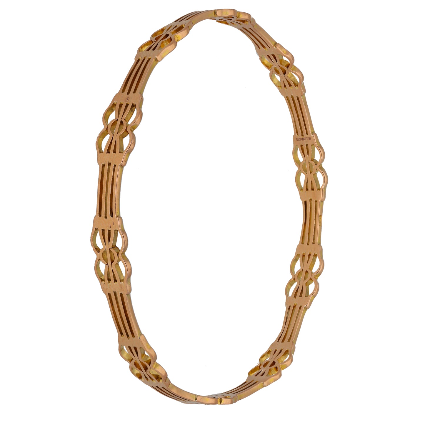 9ct Gold Fancy Bangle