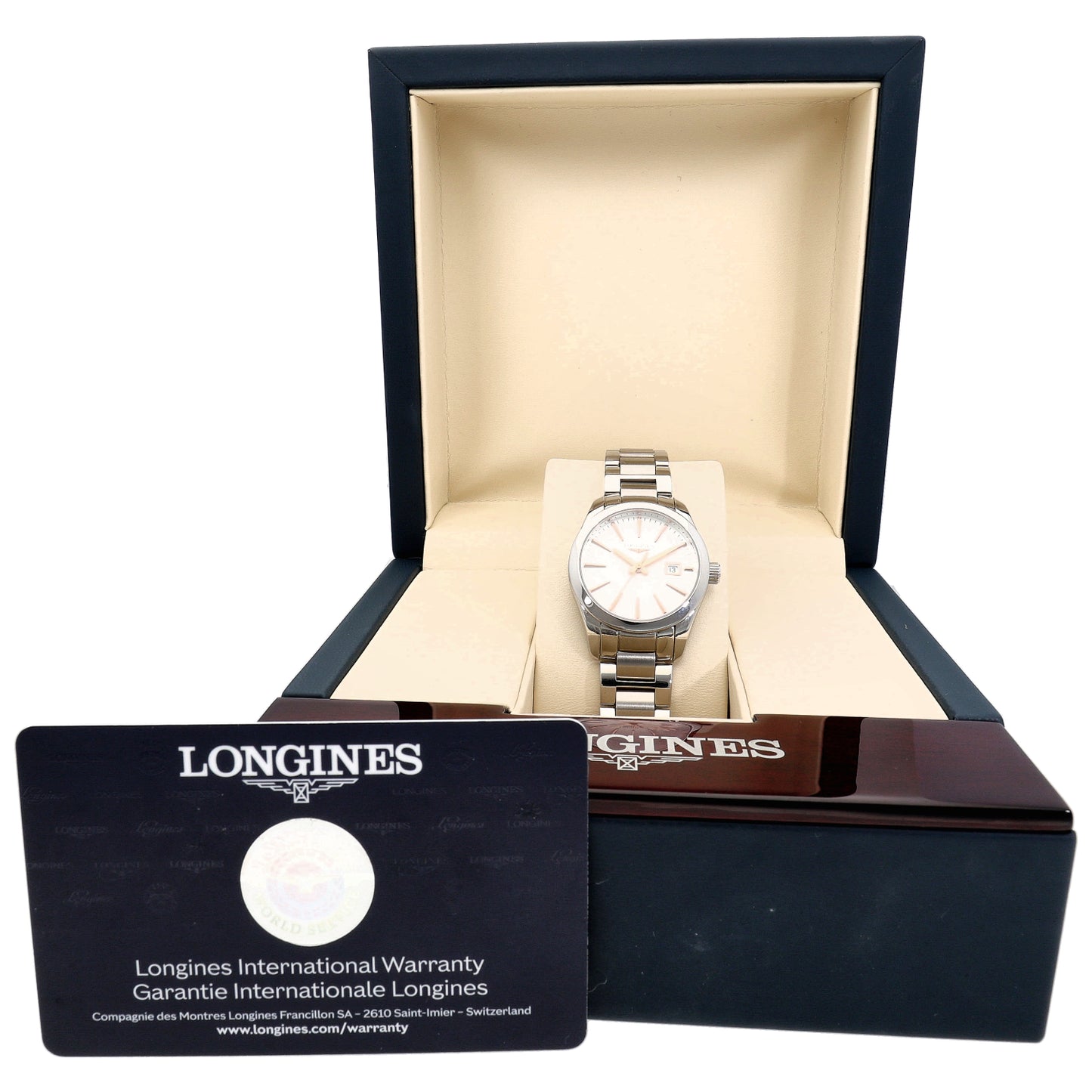 Longines Conquest Classic L2.286.4 29.5mm Stainless Steel Watch