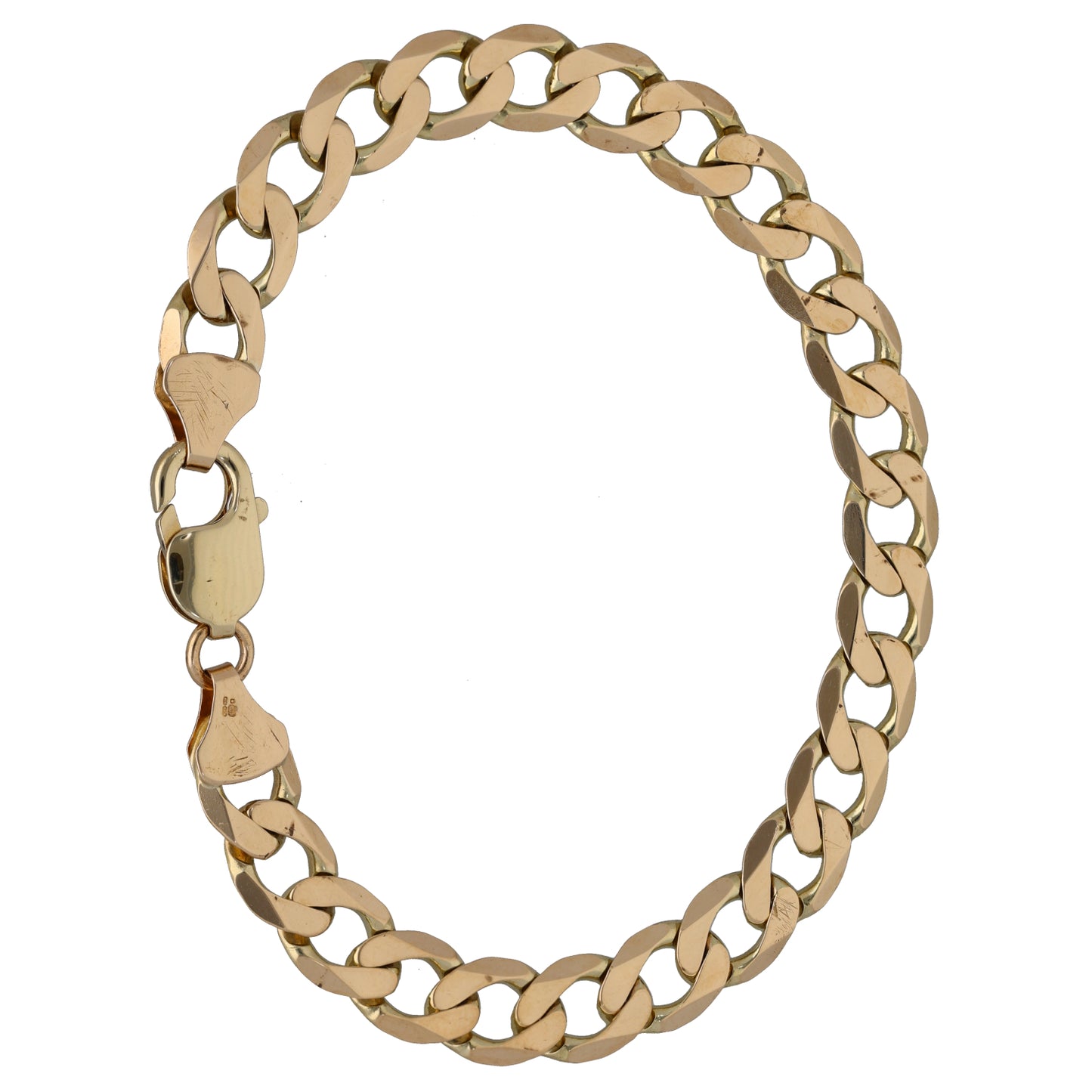 9ct Gold Curb Bracelet