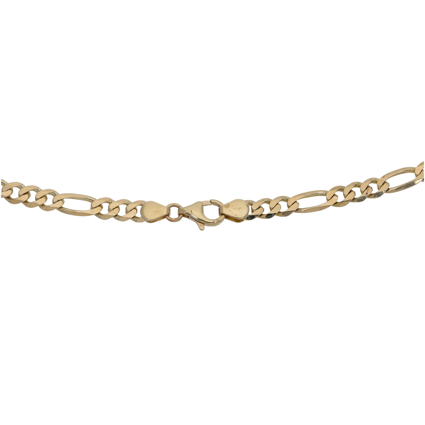 9ct Gold Figaro Chain 24"
